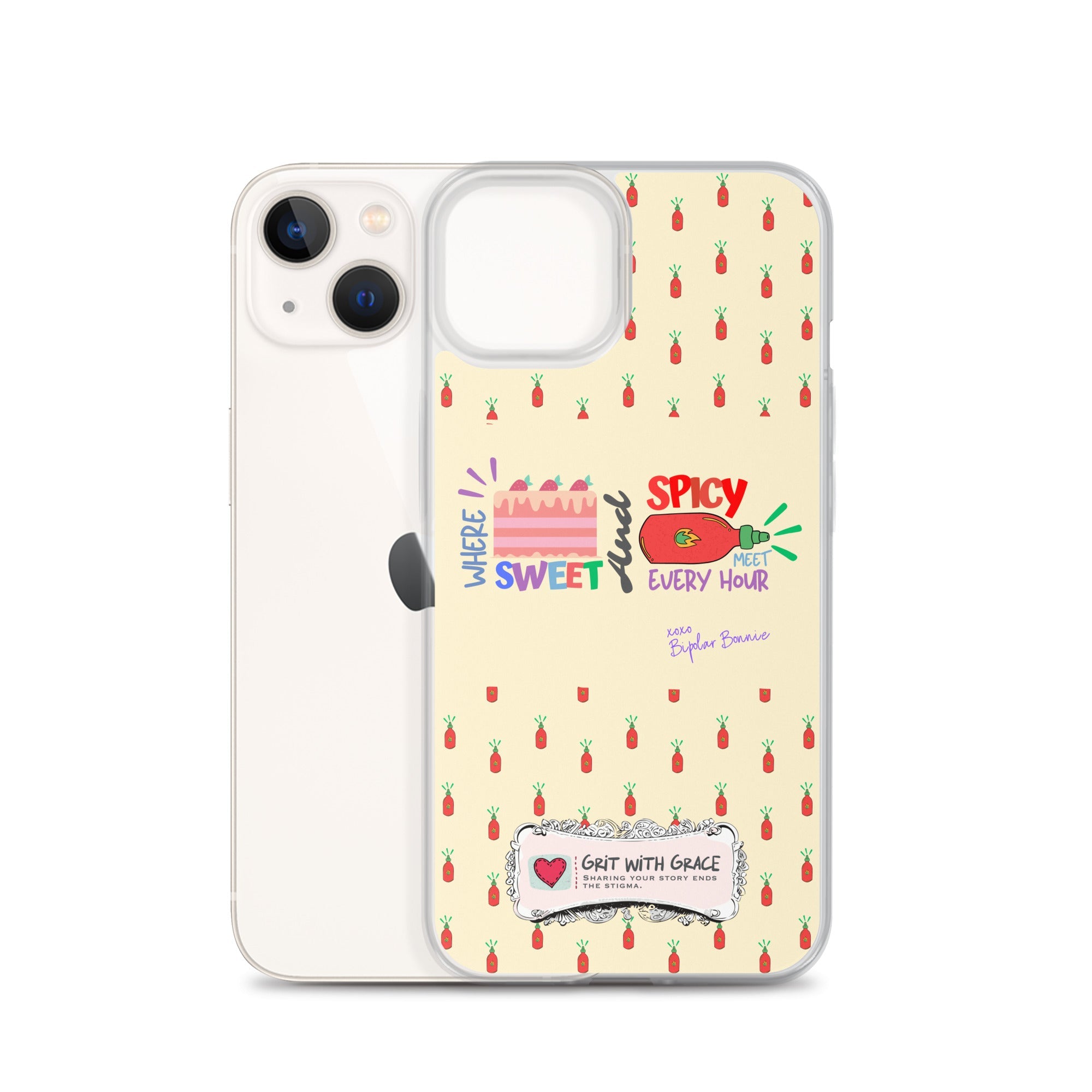 Bipolar Bonnie iPhone Clear Case