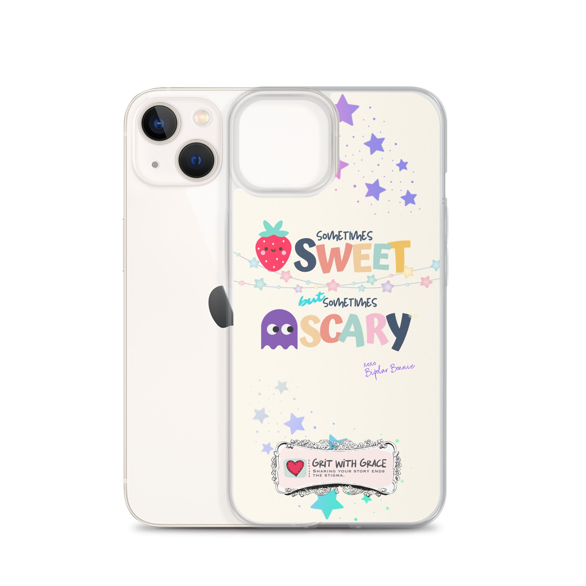 Bipolar Bonnie iPhone Clear Case