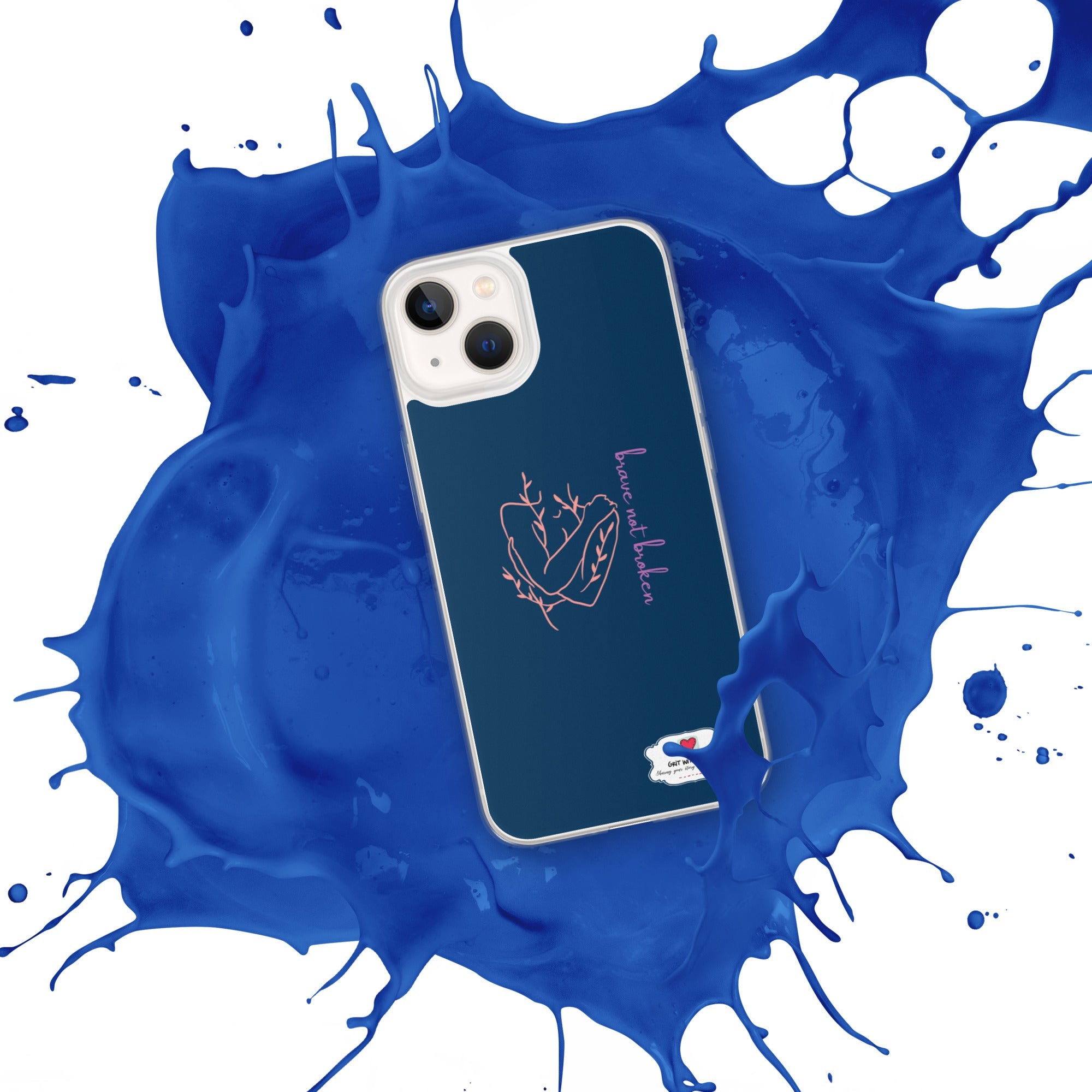 Grit with Grace Protective Clear iPhone Case