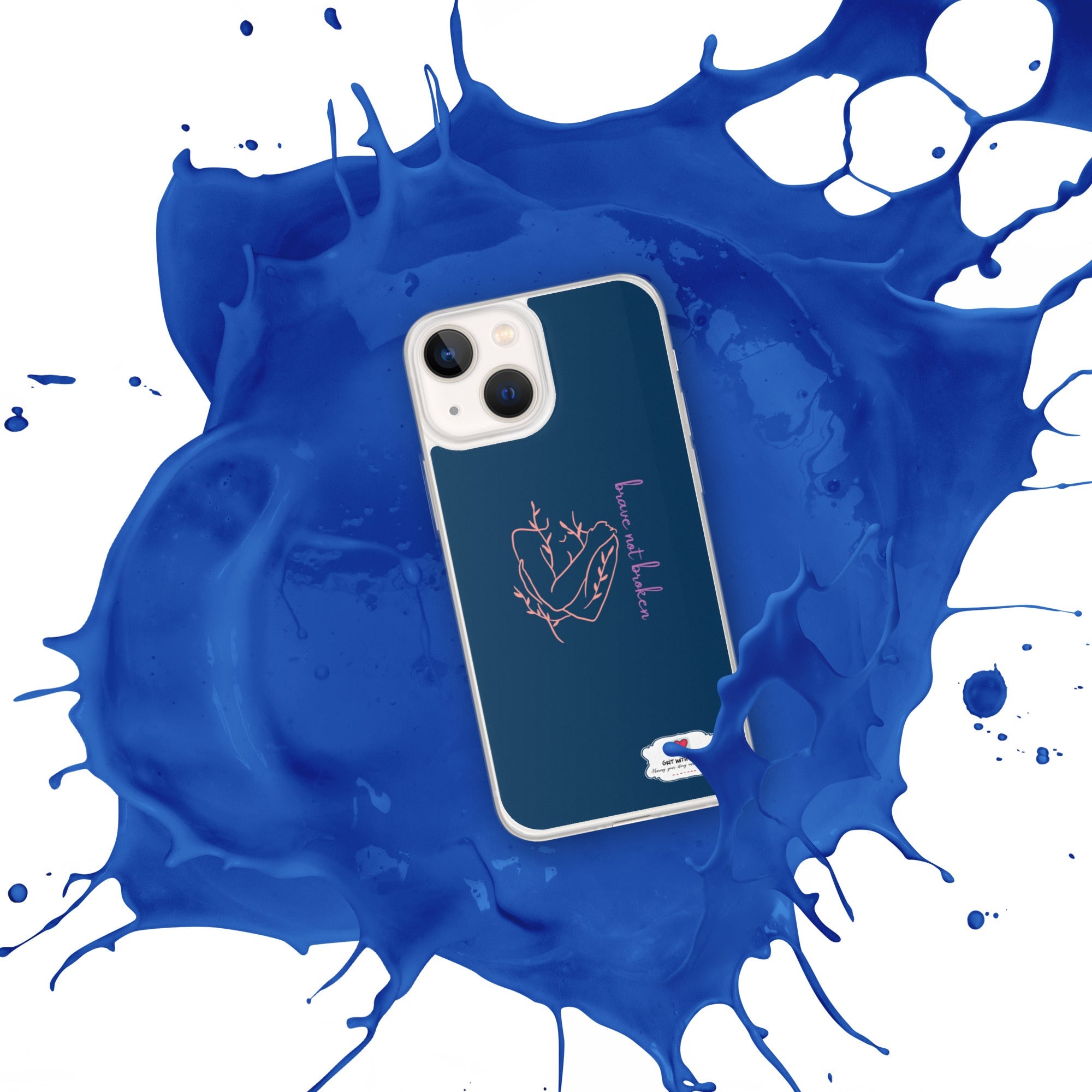 Grit with Grace Protective Clear iPhone Case