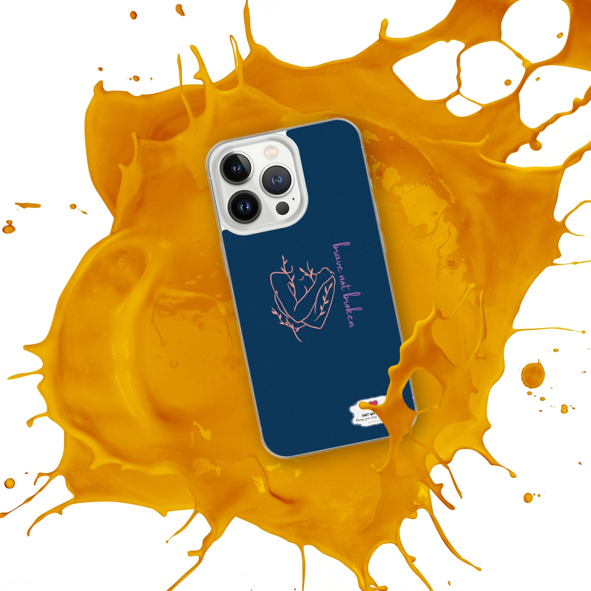 Grit with Grace Protective Clear iPhone Case