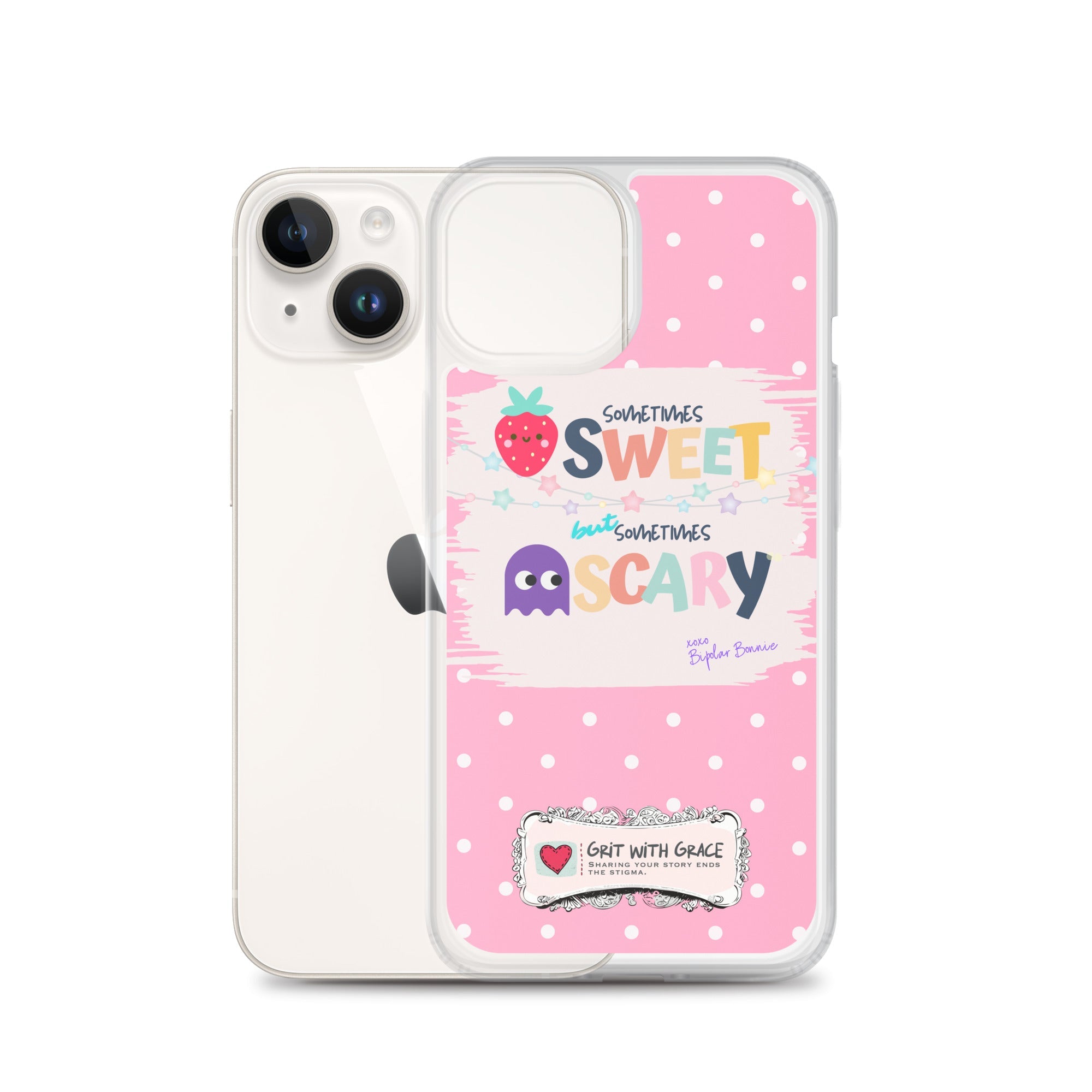 Bipolar Bonnie Series Clear Case for iPhone®
