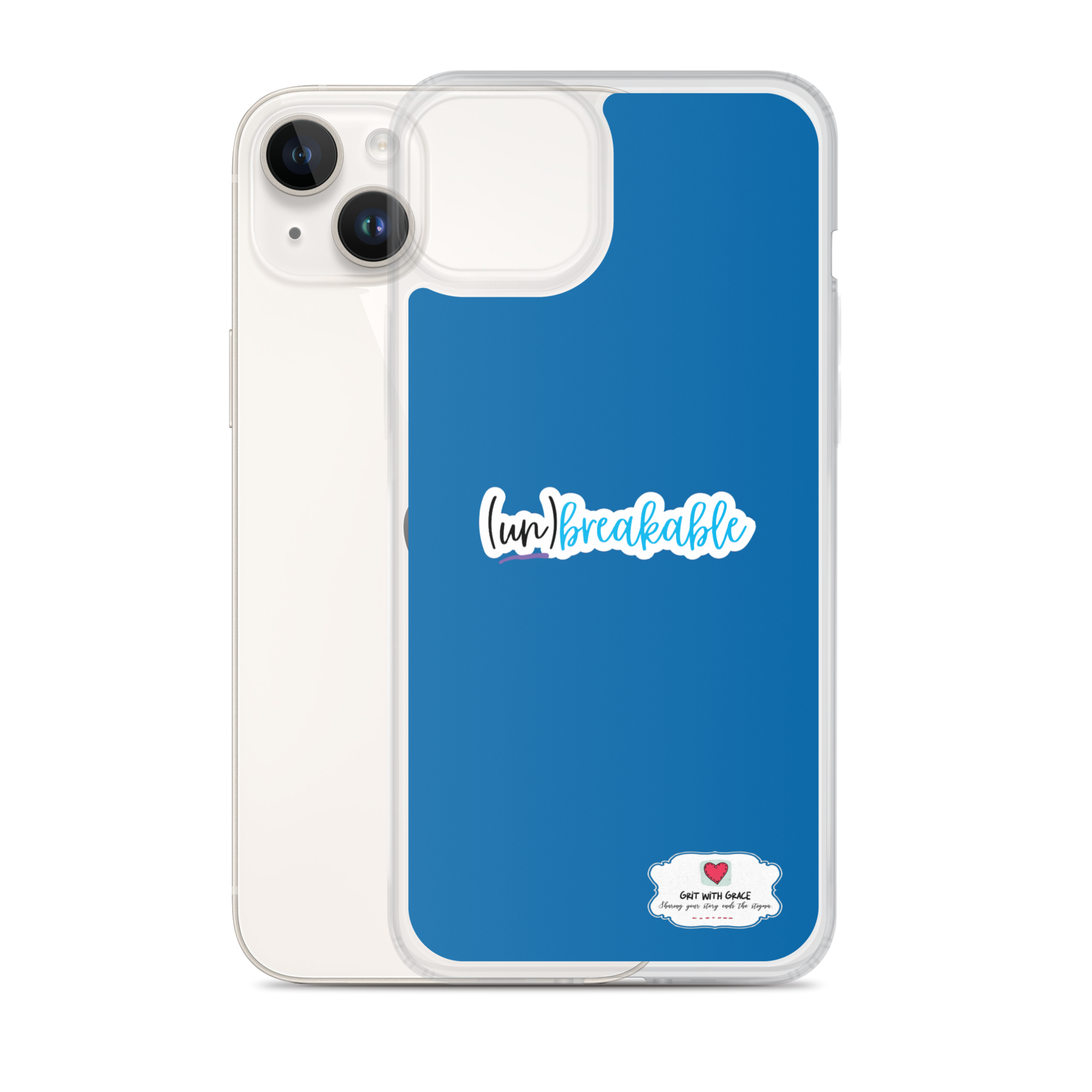 Grit with Grace Protective Clear iPhone Case