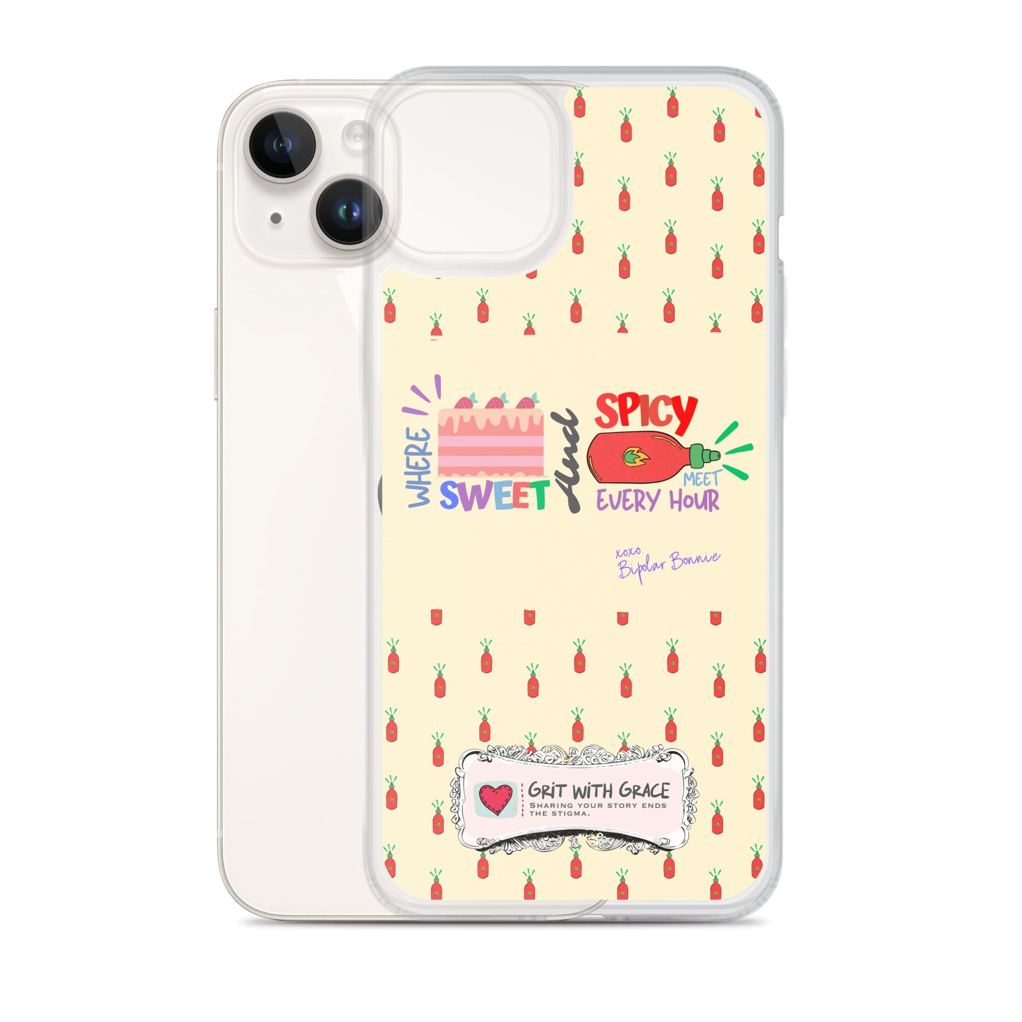 Bipolar Bonnie iPhone Clear Case