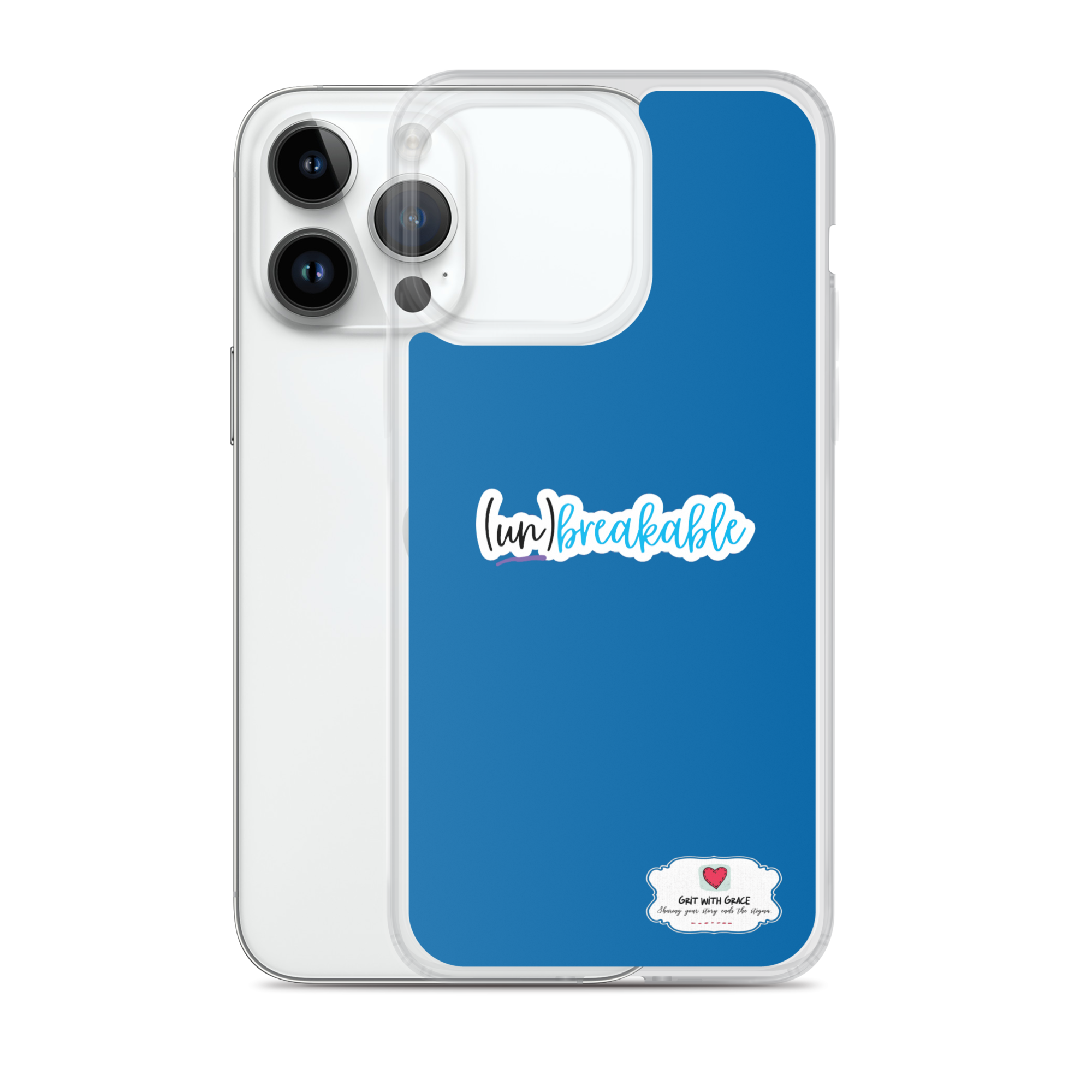 Grit with Grace Protective Clear iPhone Case
