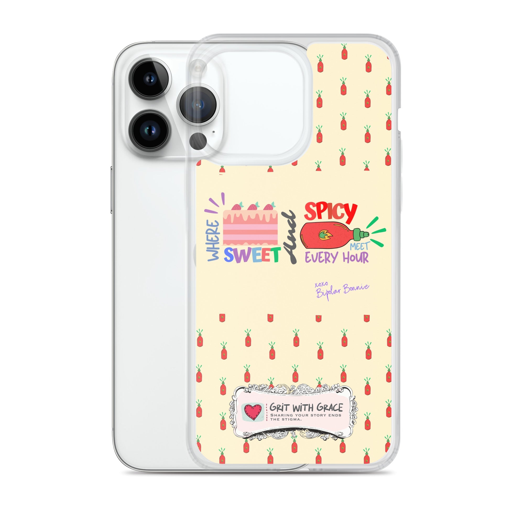 Bipolar Bonnie iPhone Clear Case