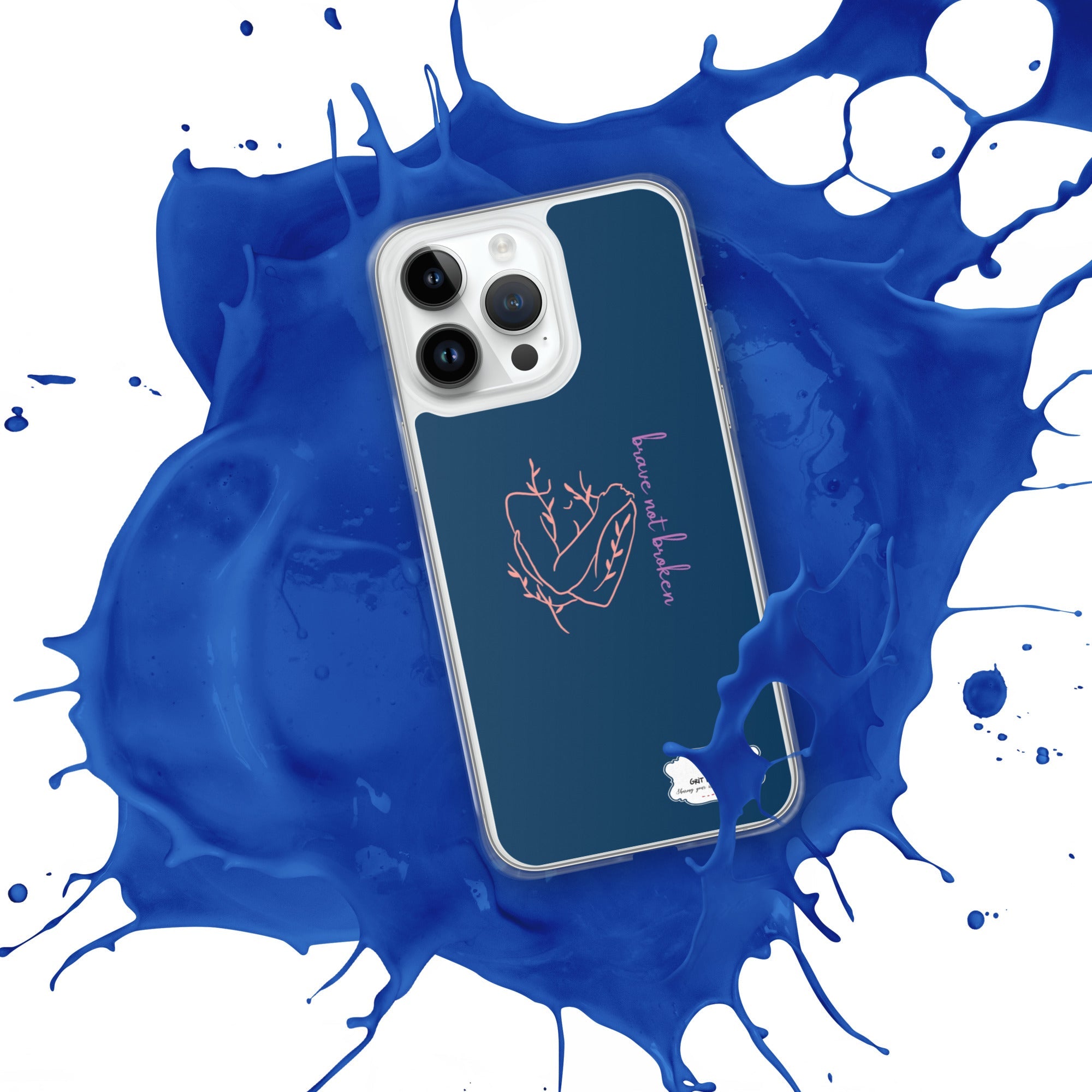 Grit with Grace Protective Clear iPhone Case