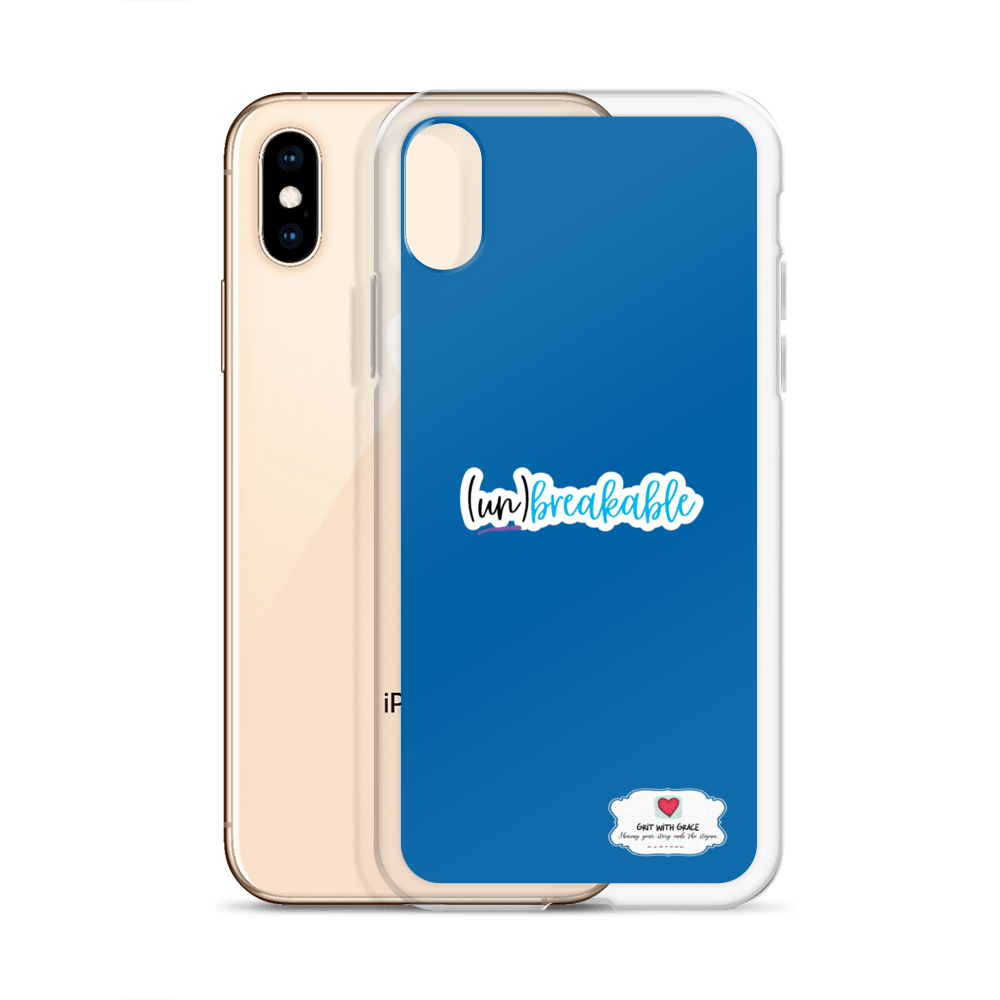 Grit with Grace Protective Clear iPhone Case