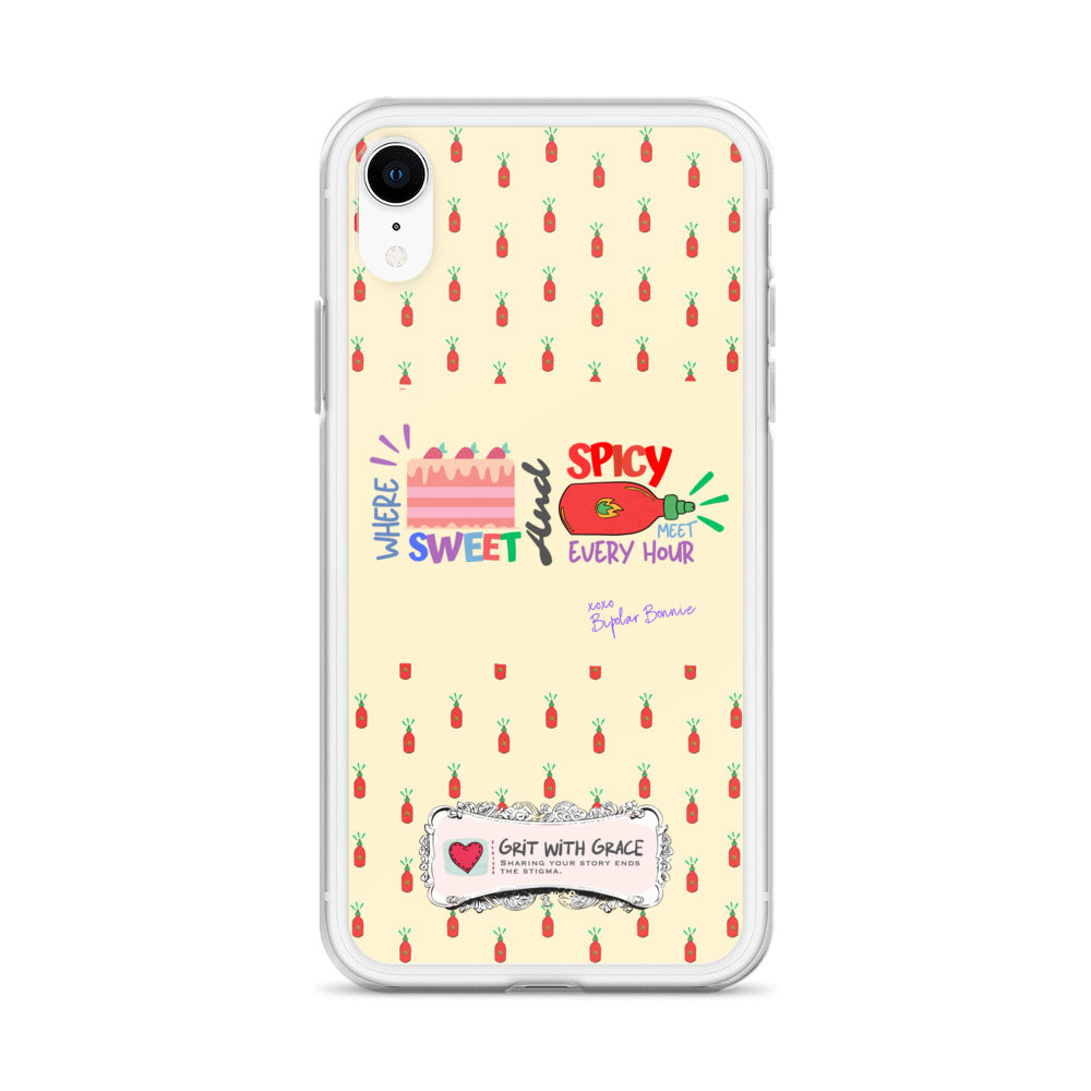 Bipolar Bonnie iPhone Clear Case