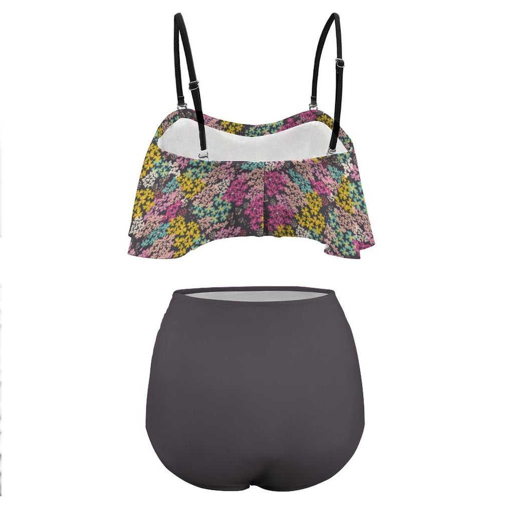 Summer Vibes 2-Piece Ruffle Tankini Swimsuit