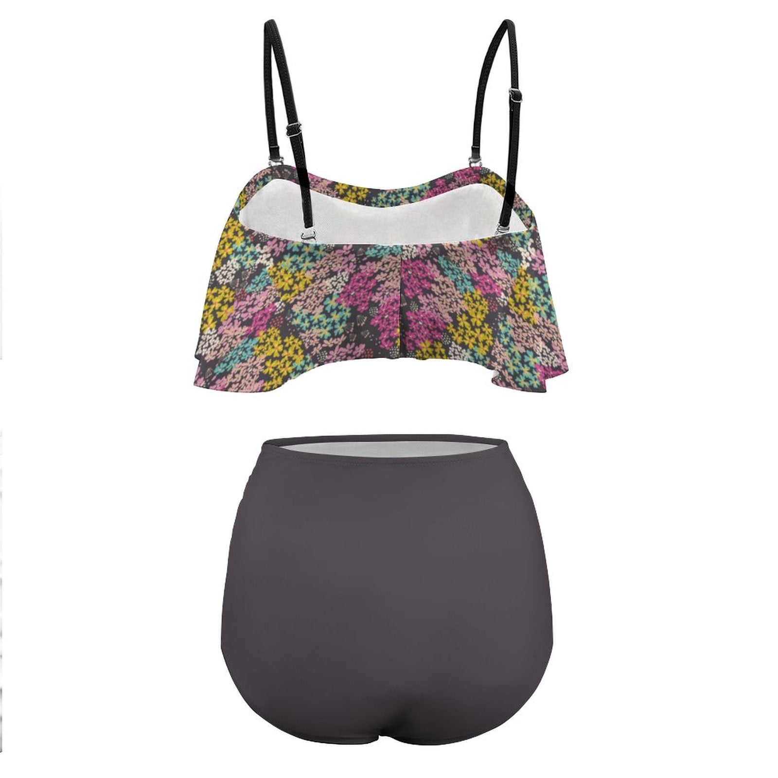 Summer Vibes 2-Piece Ruffle Tankini Swimsuit
