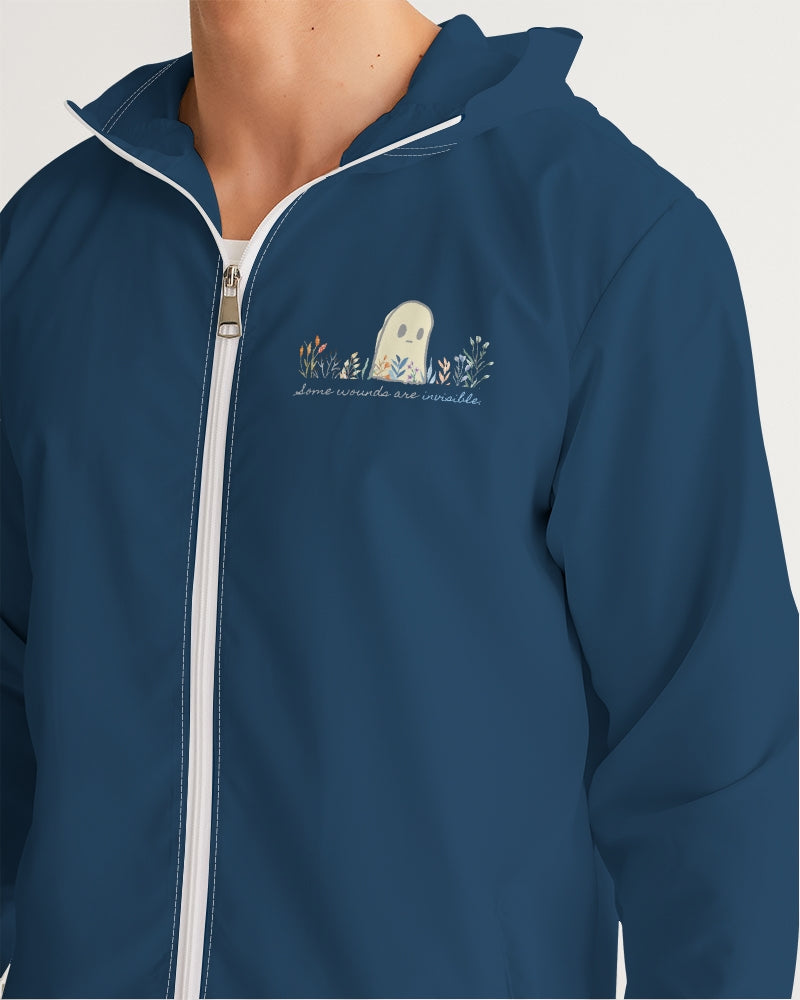 Invisible Ghost 'Invisible Wounds' Men's Windbreaker