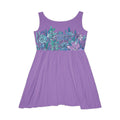 Scene Stealer Lavender Skater Dress