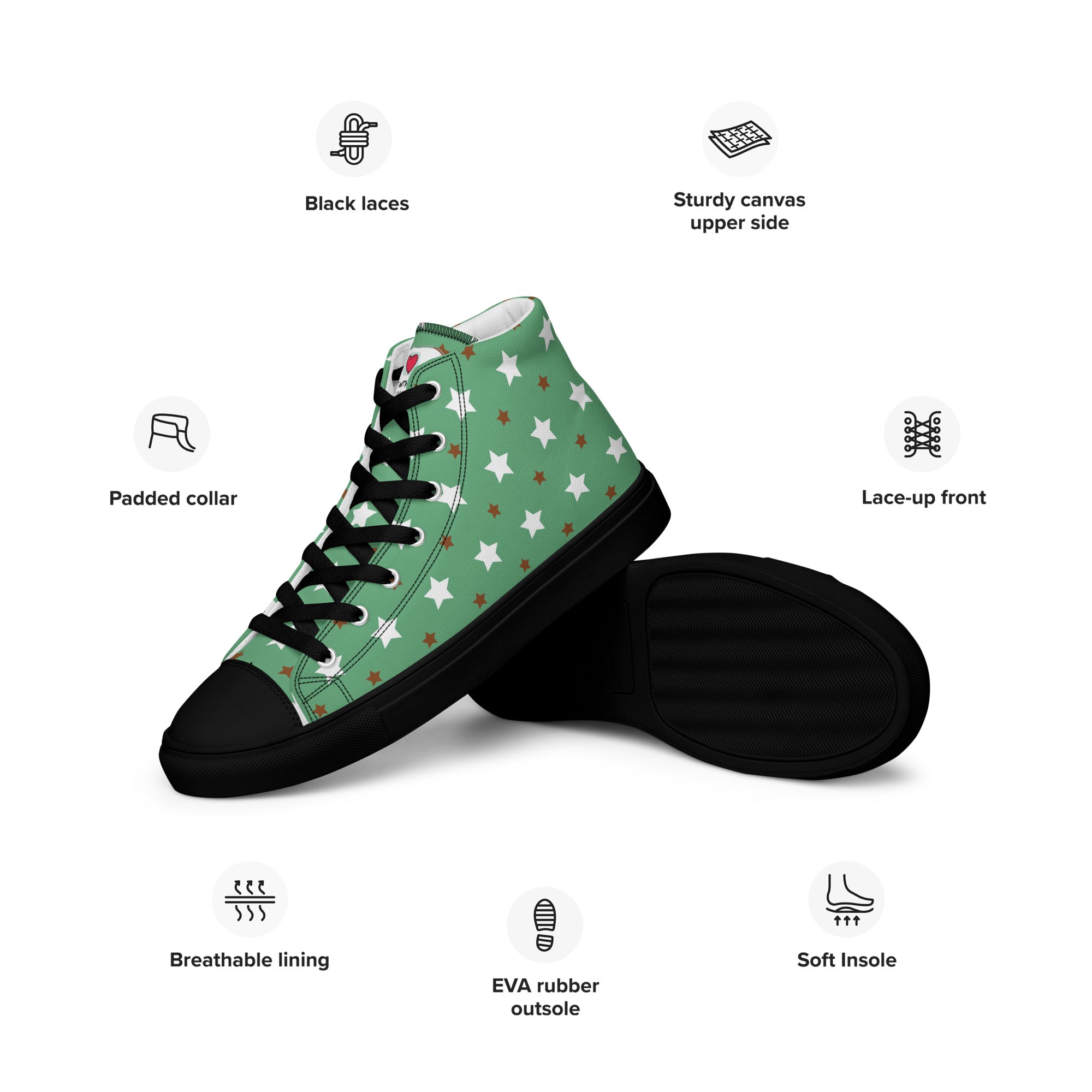 Cool Dad's Commuter Stye Men's High Top Sneakers