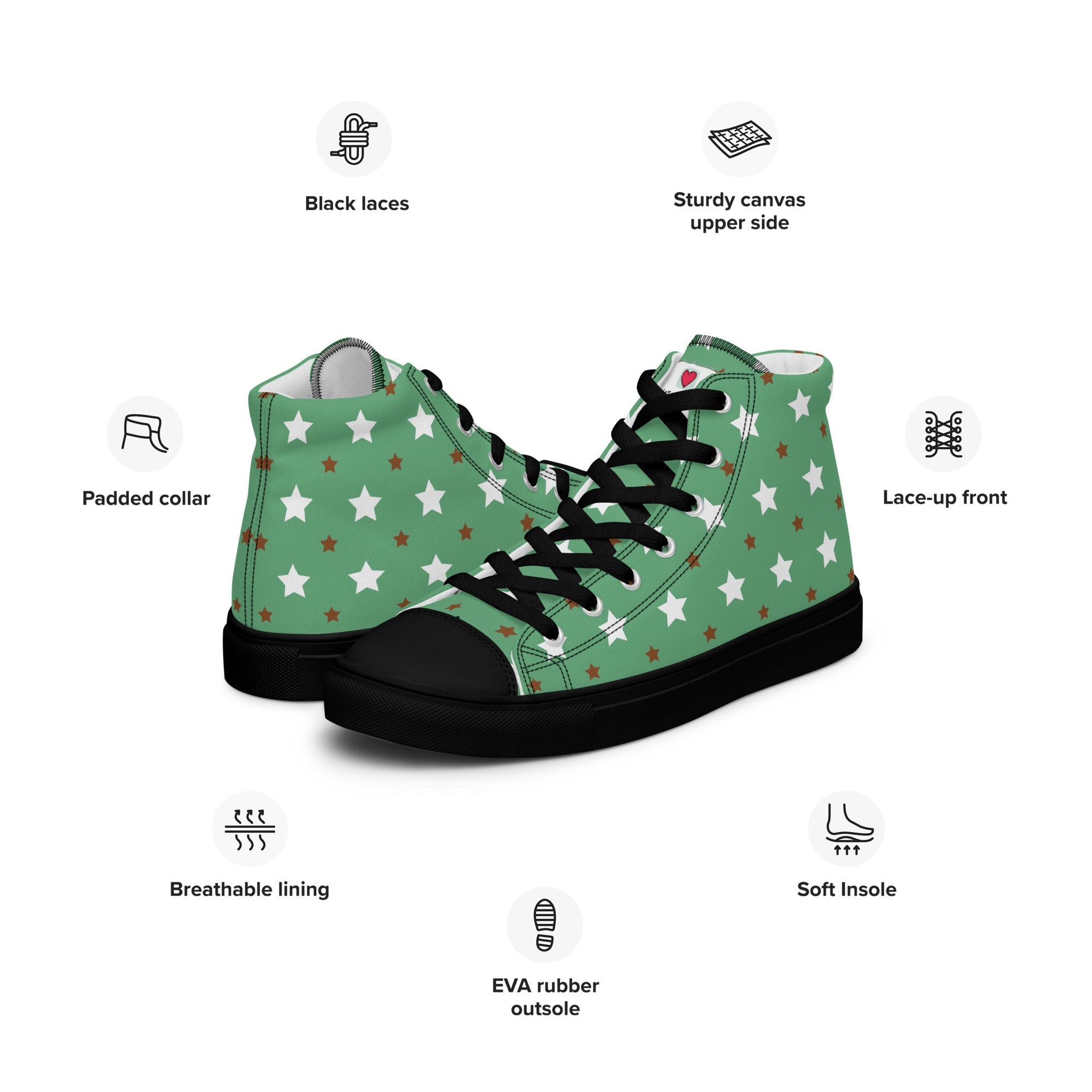 Cool Dad's Commuter Stye Men's High Top Sneakers