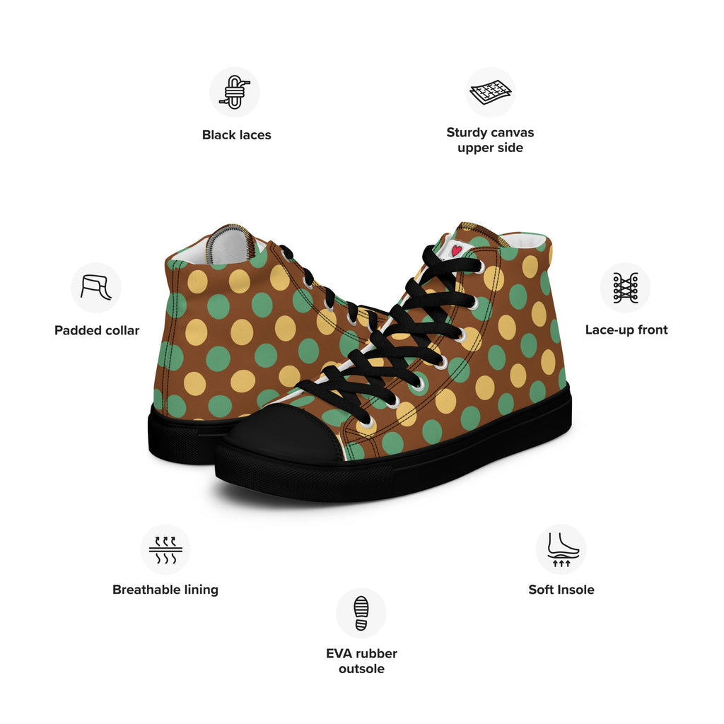 Cool Dad's Commuter Stye Men's High Top Sneakers
