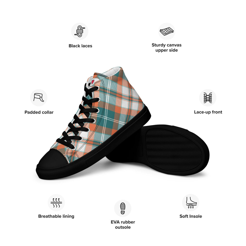 Cool Dad's Commuter Stye Men's High Top Sneakers