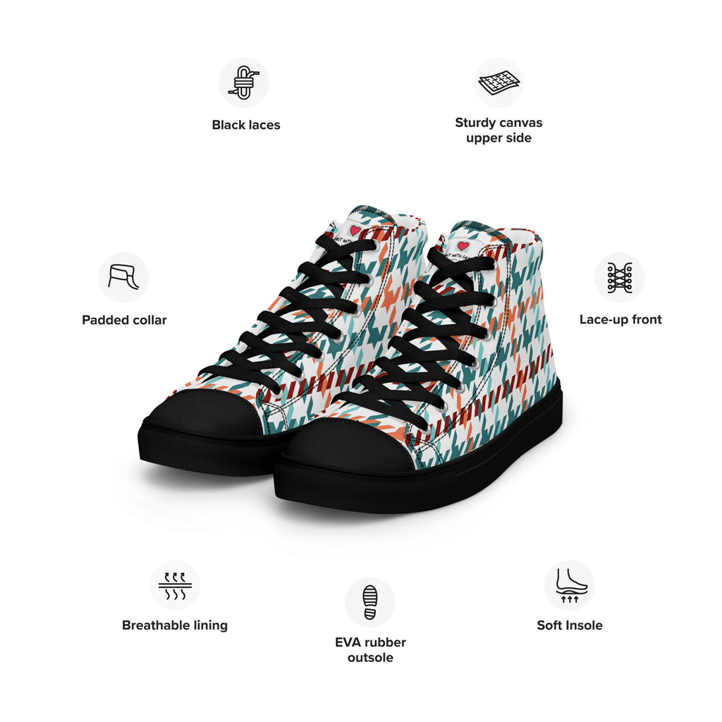 Cool Dad's Commuter Stye Men's High Top Sneakers