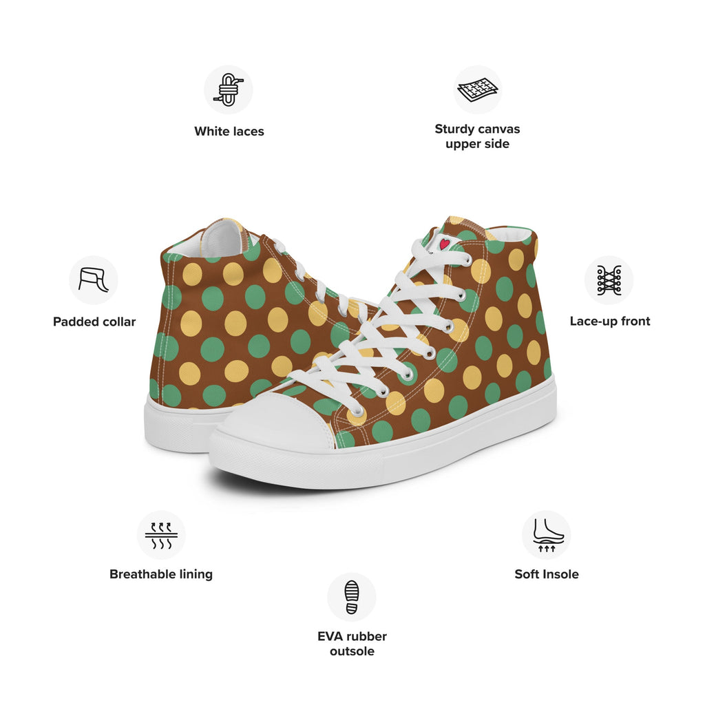 Cool Dad's Commuter Stye Men's High Top Sneakers