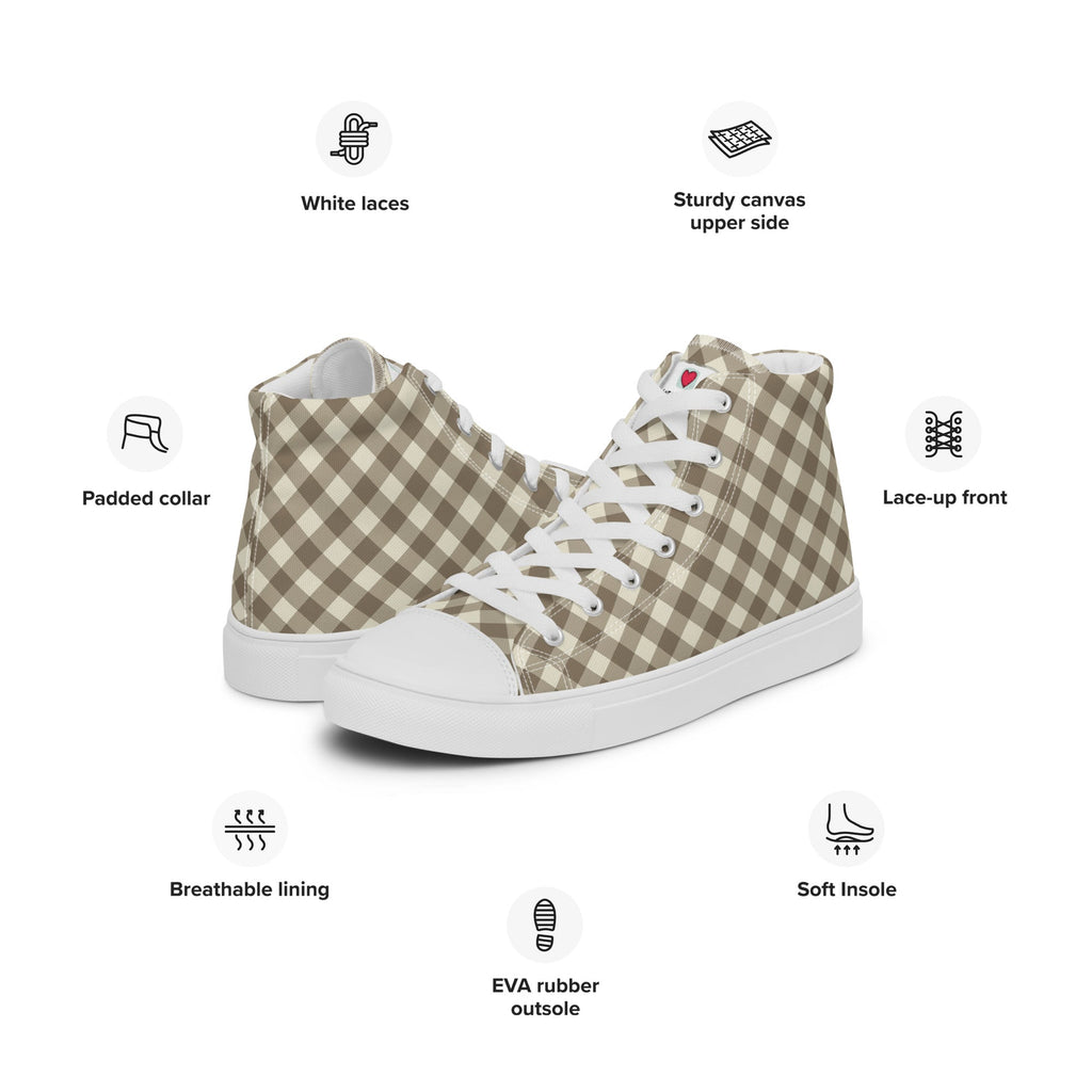 Cool Dad's Commuter Stye Men's High Top Sneakers
