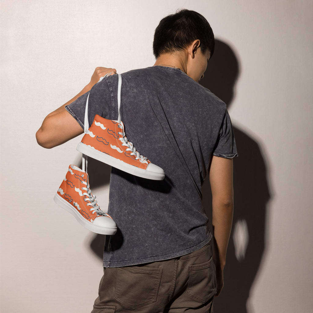 Cool Dad's Commuter Stye Men's High Top Sneakers