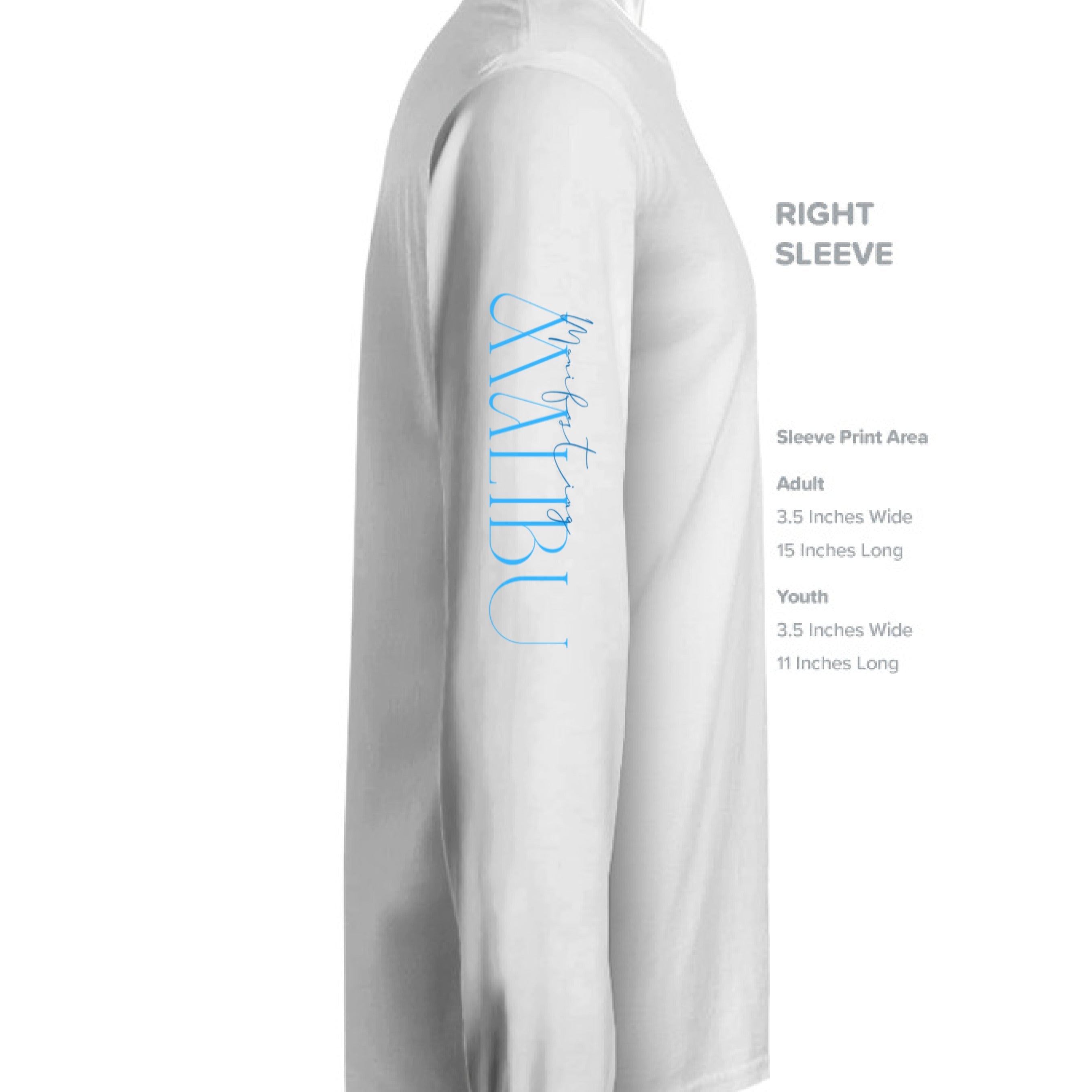 Manifest Malibu – Cropped Long Sleeve Tee – Studio Limited