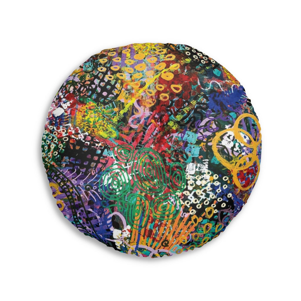 Scene Stealer 1 Tufted Floor Pillow