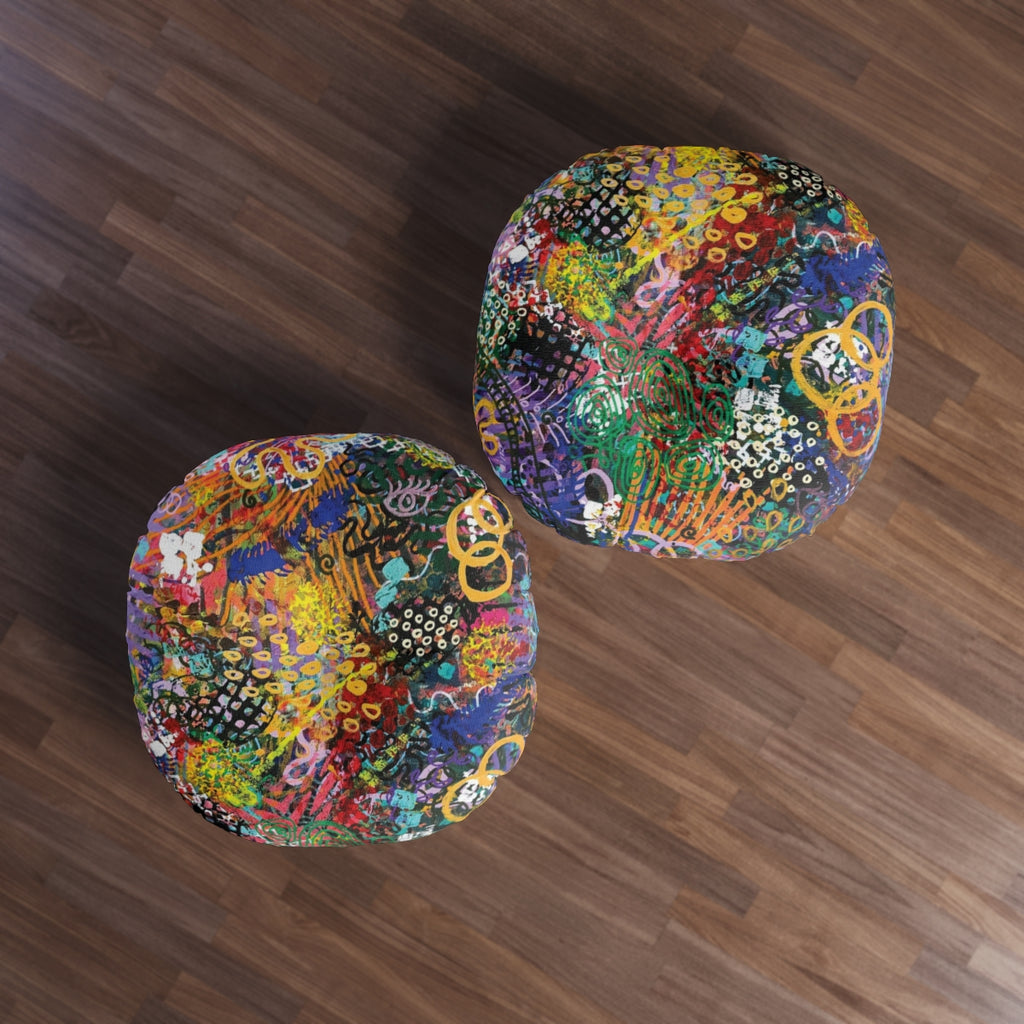 Scene Stealer 1 Tufted Floor Pillow