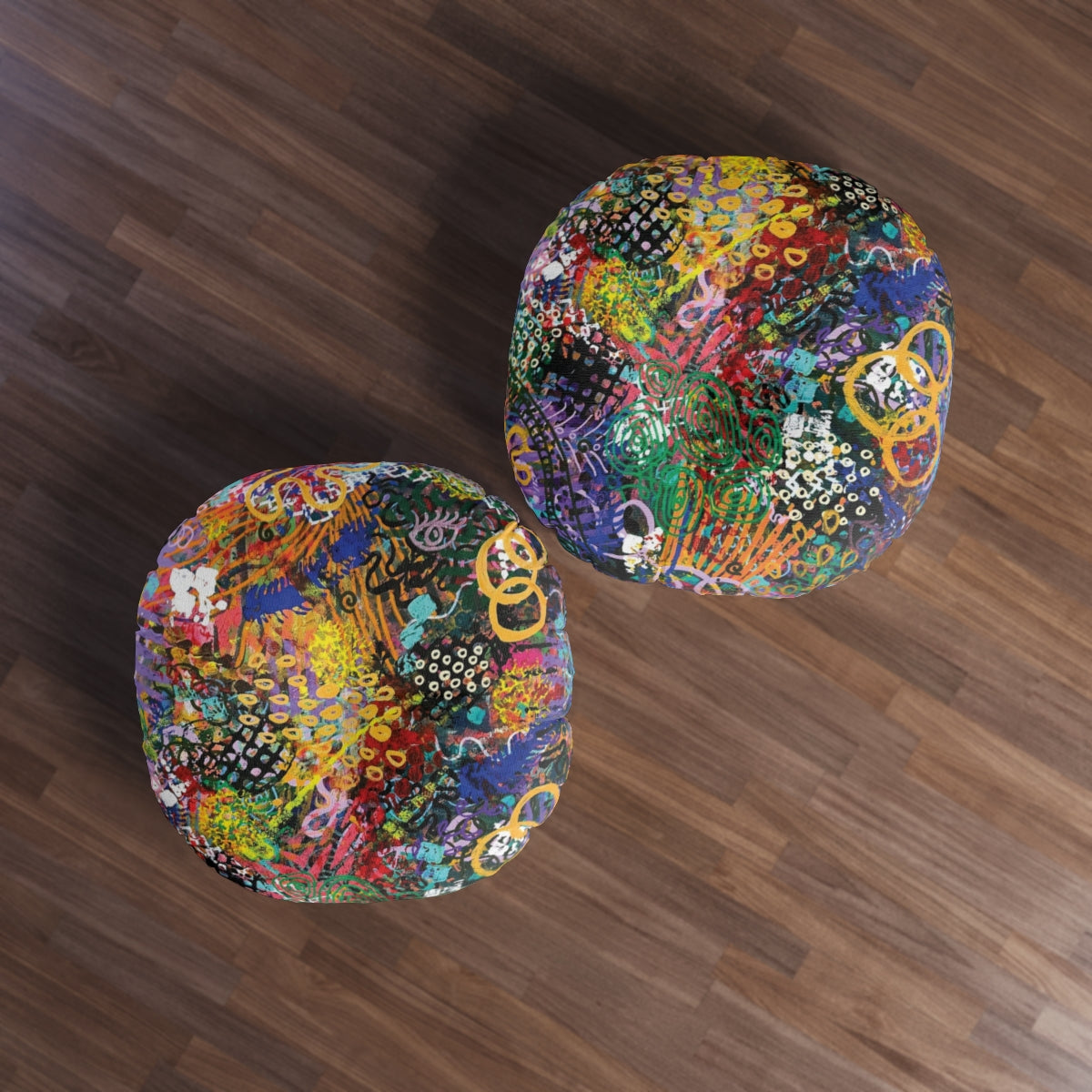 Scene Stealer 1 Tufted Floor Pillow