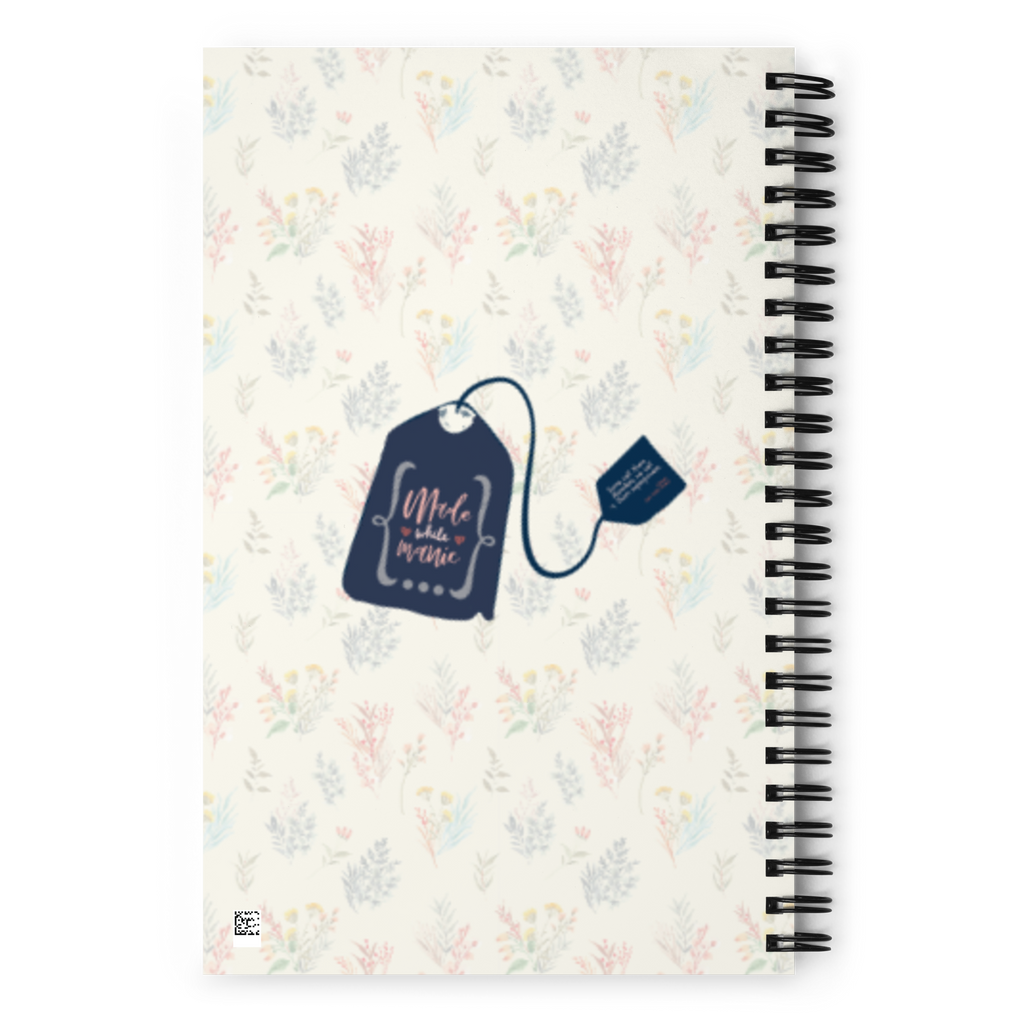 Invisible Ghost 'Some Wounds Are Invisible' Inspirational Notebook