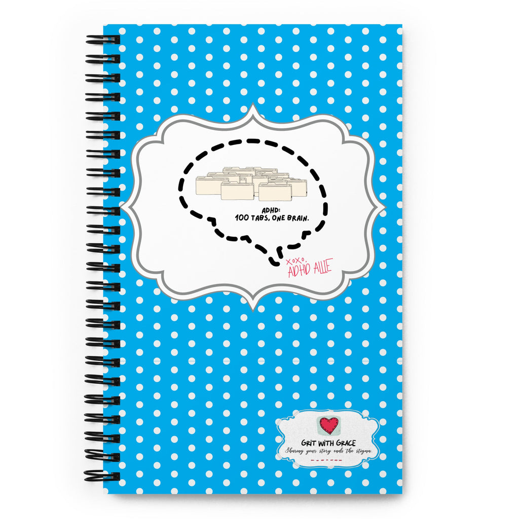 ADHD Allie '100 Tabs' Notebook