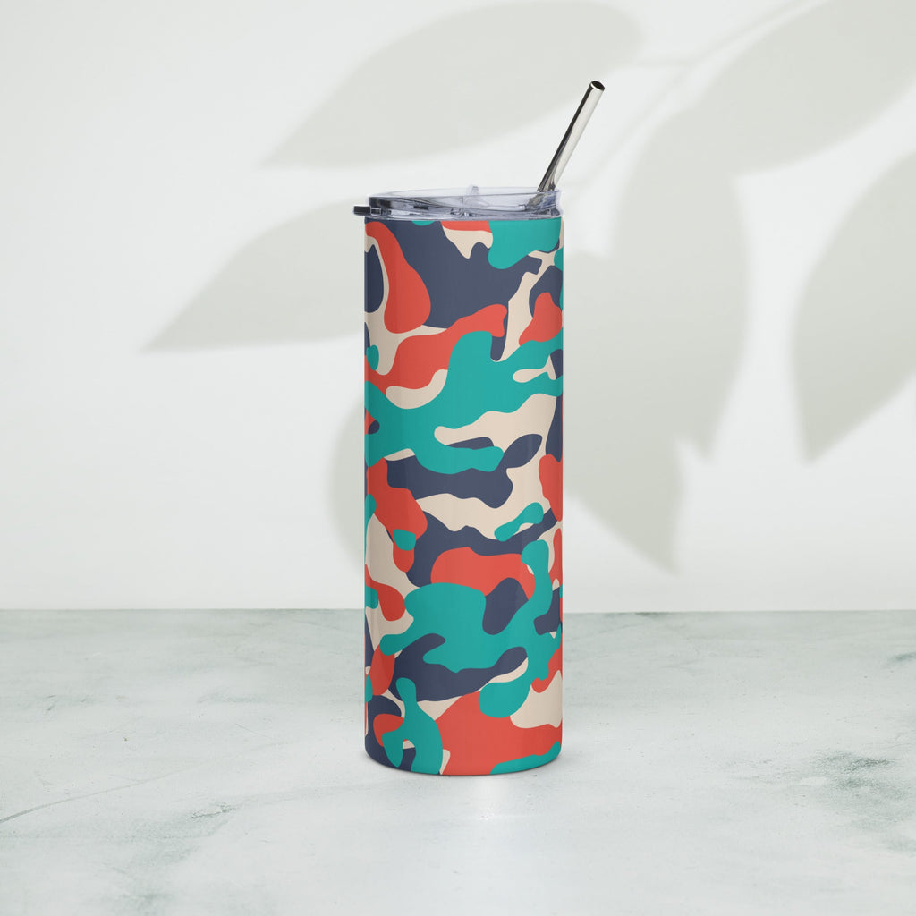 Army Enthusiast Camouflage Party Tumbler