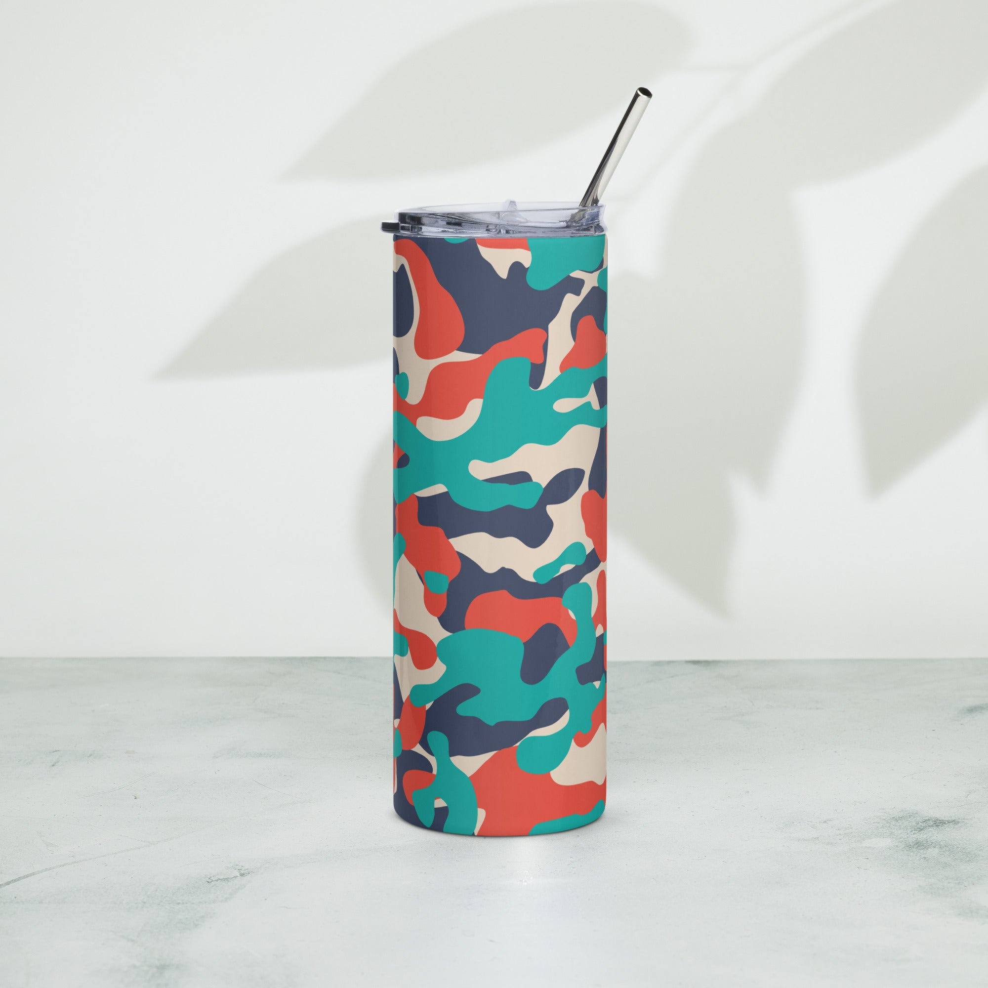 Army Enthusiast Camouflage Party Tumbler