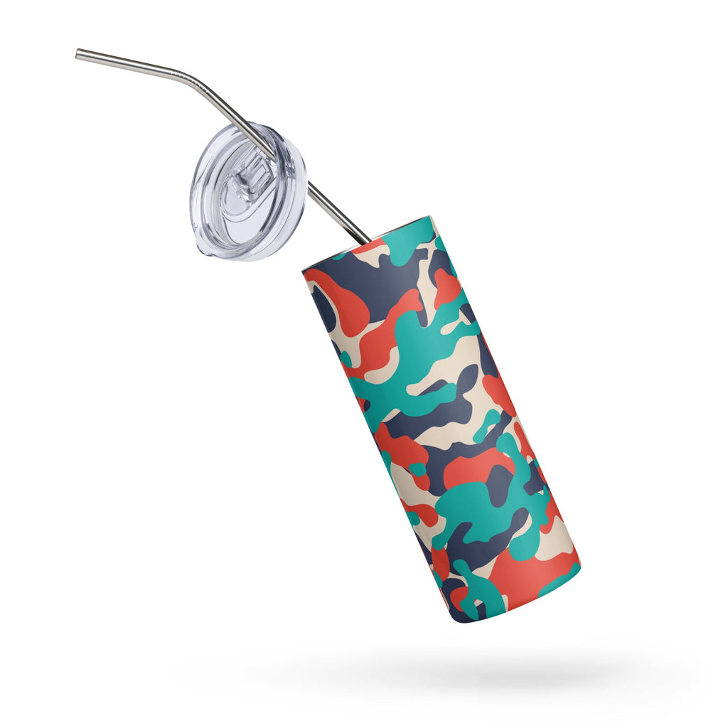 Army Enthusiast Camouflage Party Tumbler