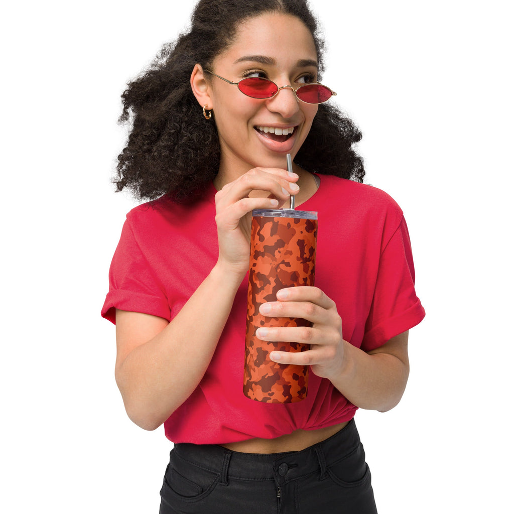 Army Enthusiast Camouflage Party Tumbler