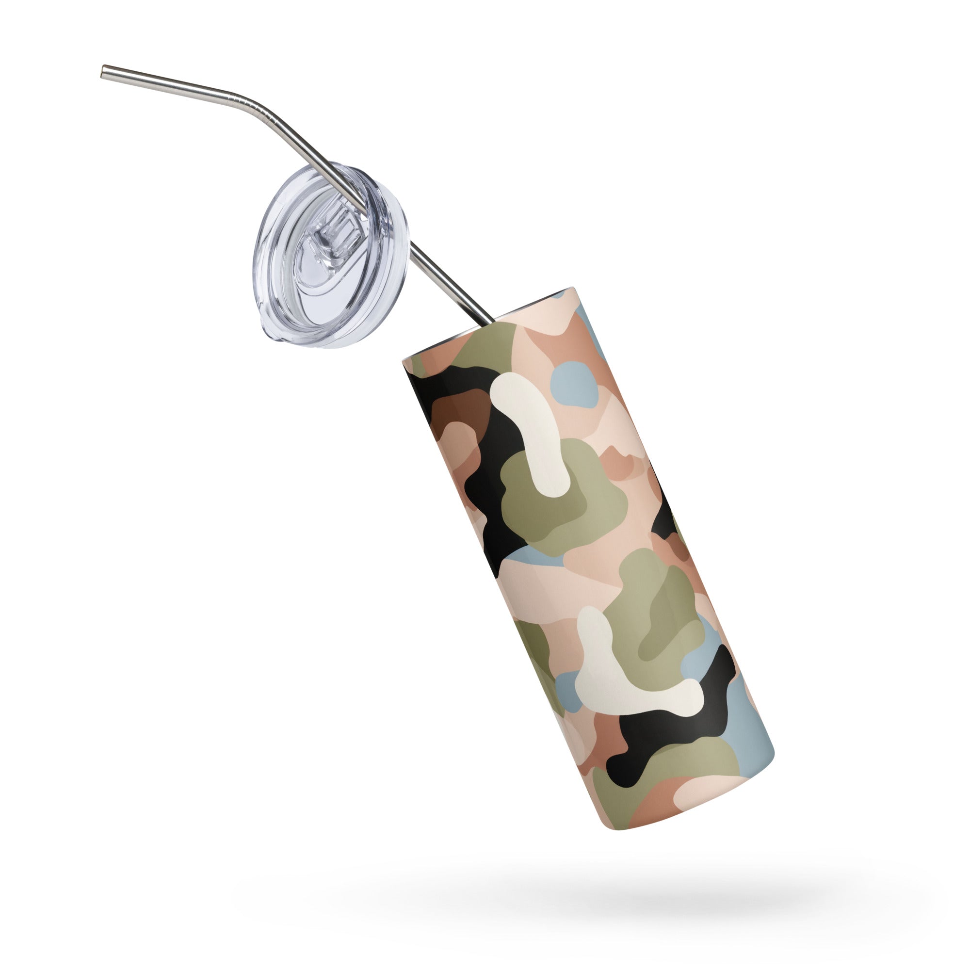 Army Enthusiast Camouflage Party Tumbler