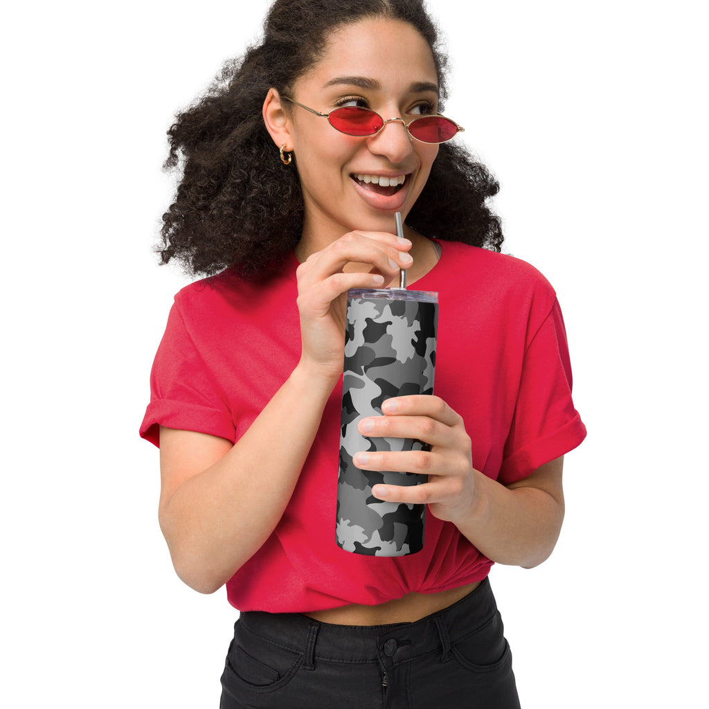 Army Enthusiast Camouflage Party Tumbler
