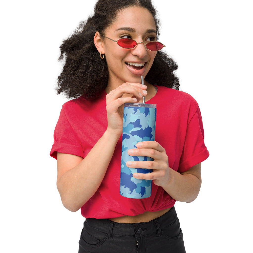 Army Enthusiast Camouflage Party Tumbler