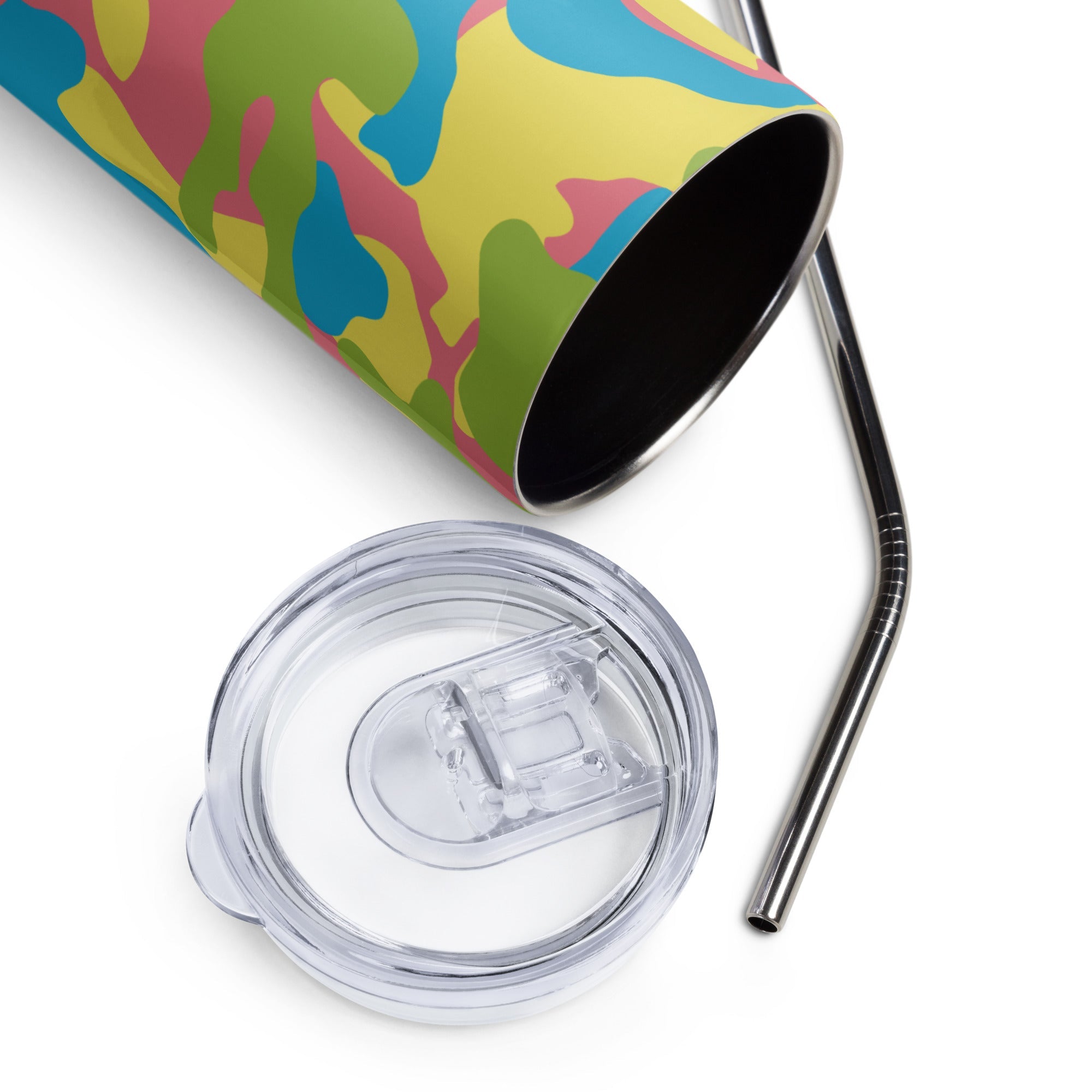 Army Enthusiast Camouflage Party Tumbler