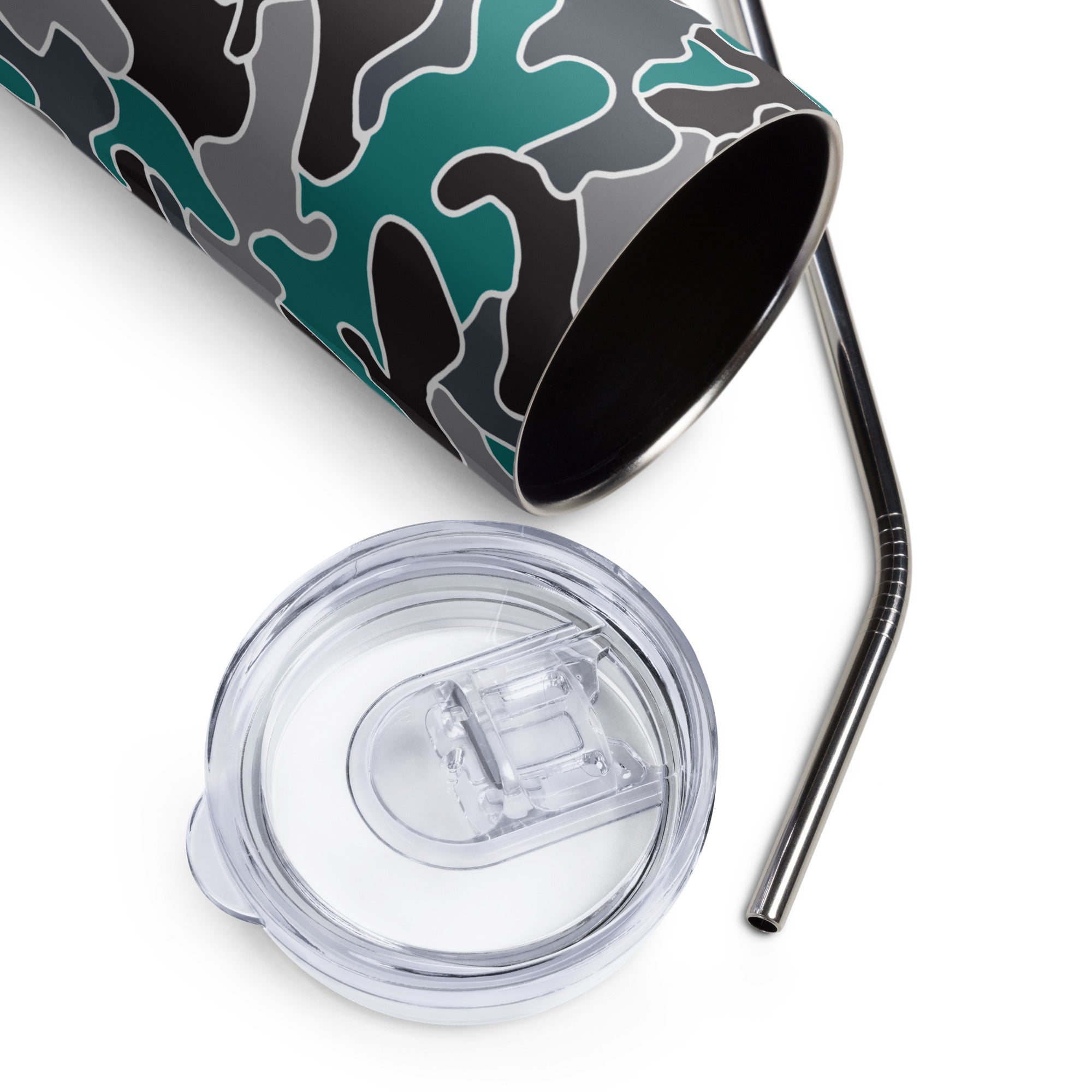 Army Enthusiast Camouflage Party Tumbler
