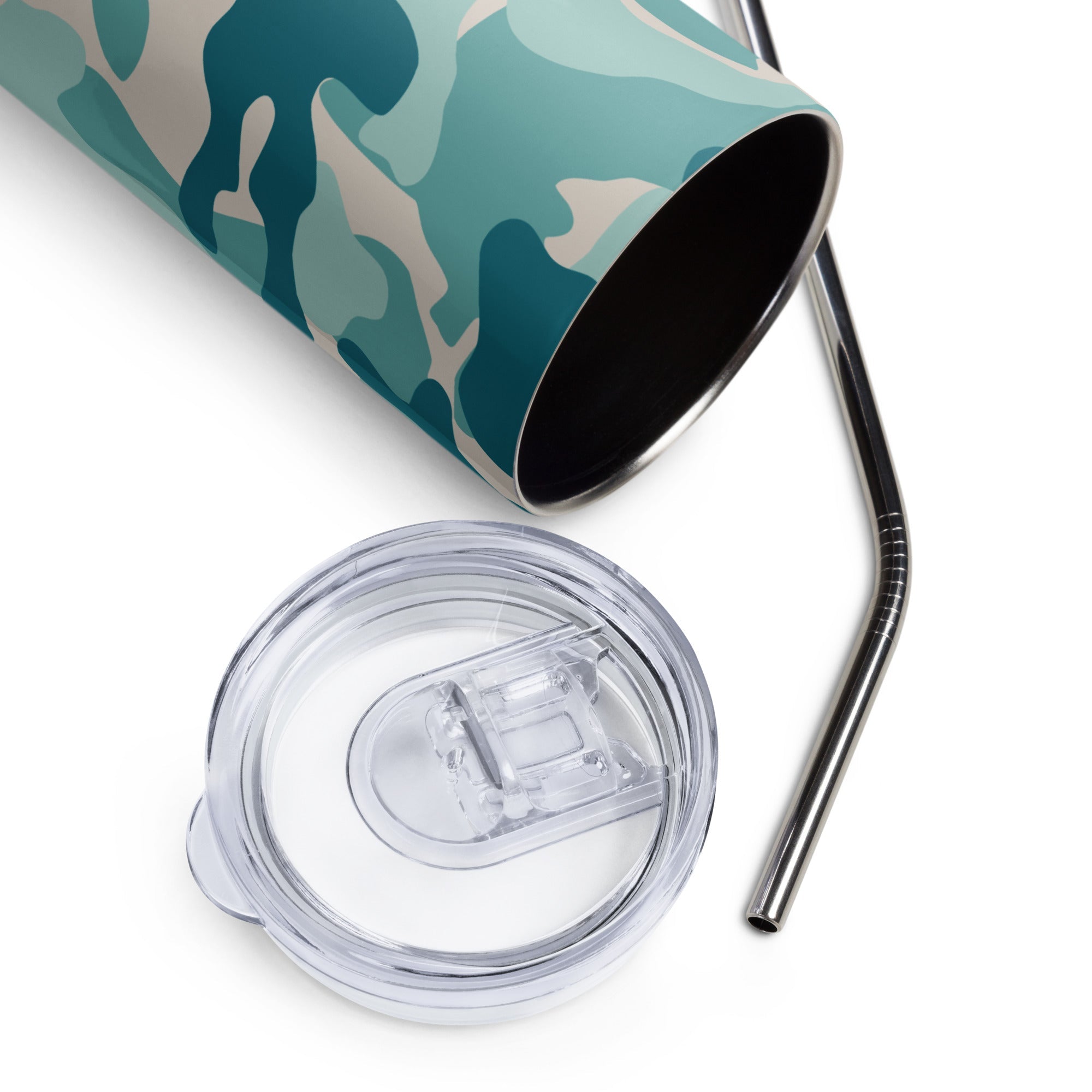 Army Enthusiast Camouflage Party Tumbler