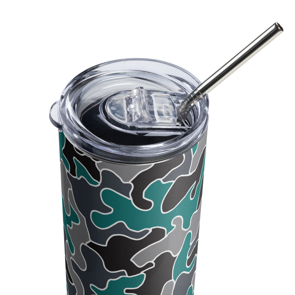 Army Enthusiast Camouflage Party Tumbler
