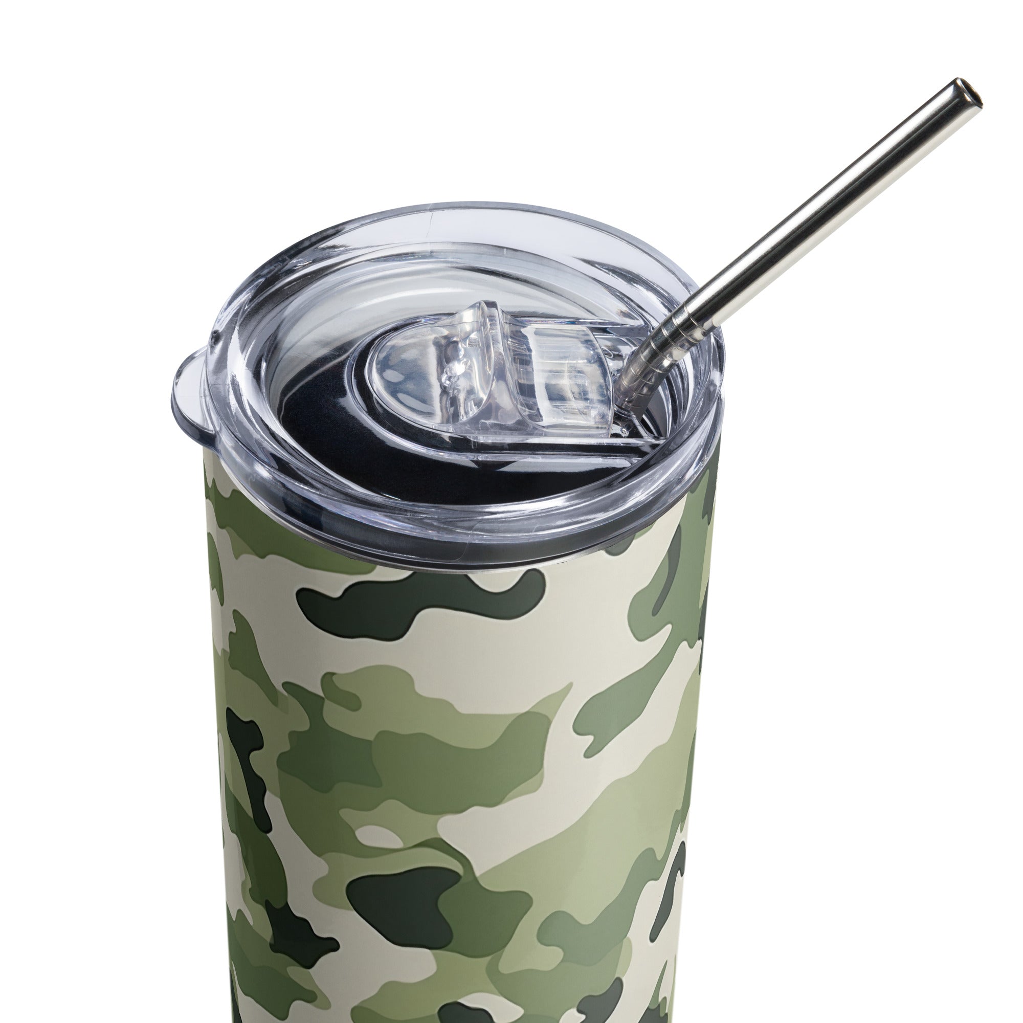 Army Enthusiast Camouflage Stainless Steel Tumbler