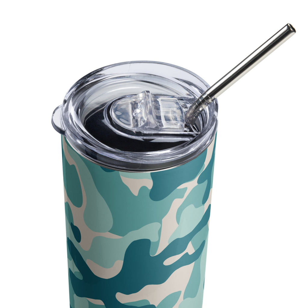 Army Enthusiast Camouflage Party Tumbler
