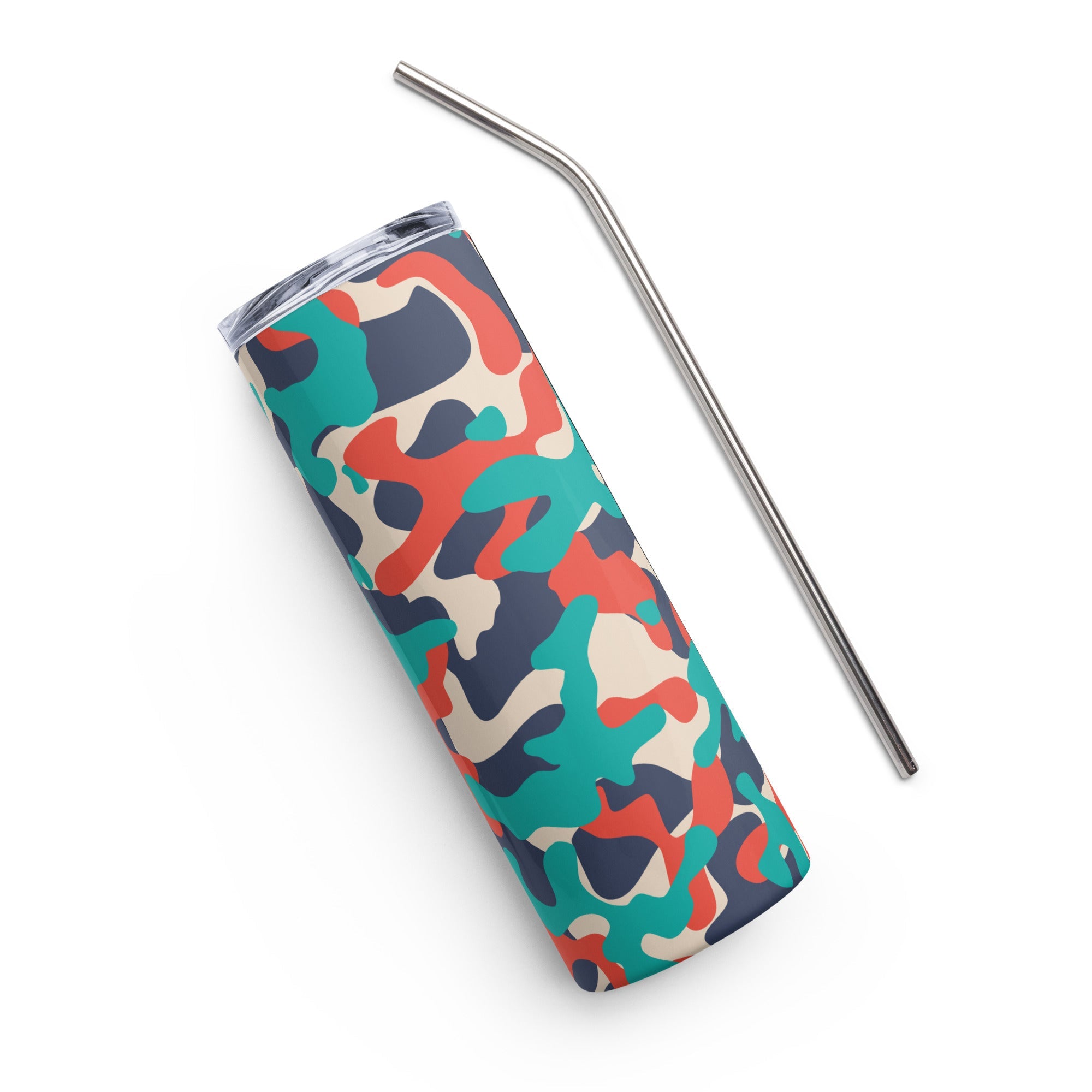 Army Enthusiast Camouflage Party Tumbler