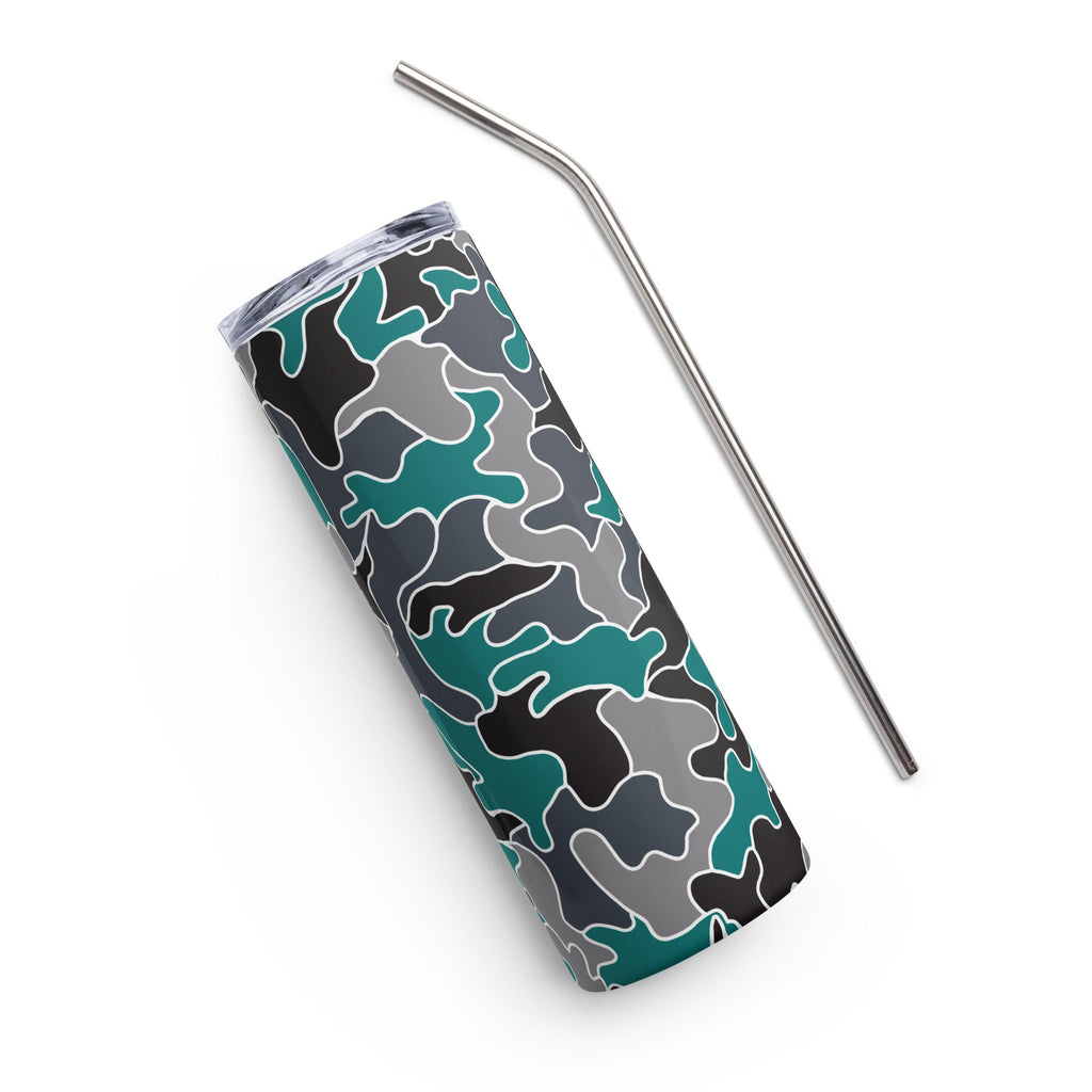 Army Enthusiast Camouflage Party Tumbler