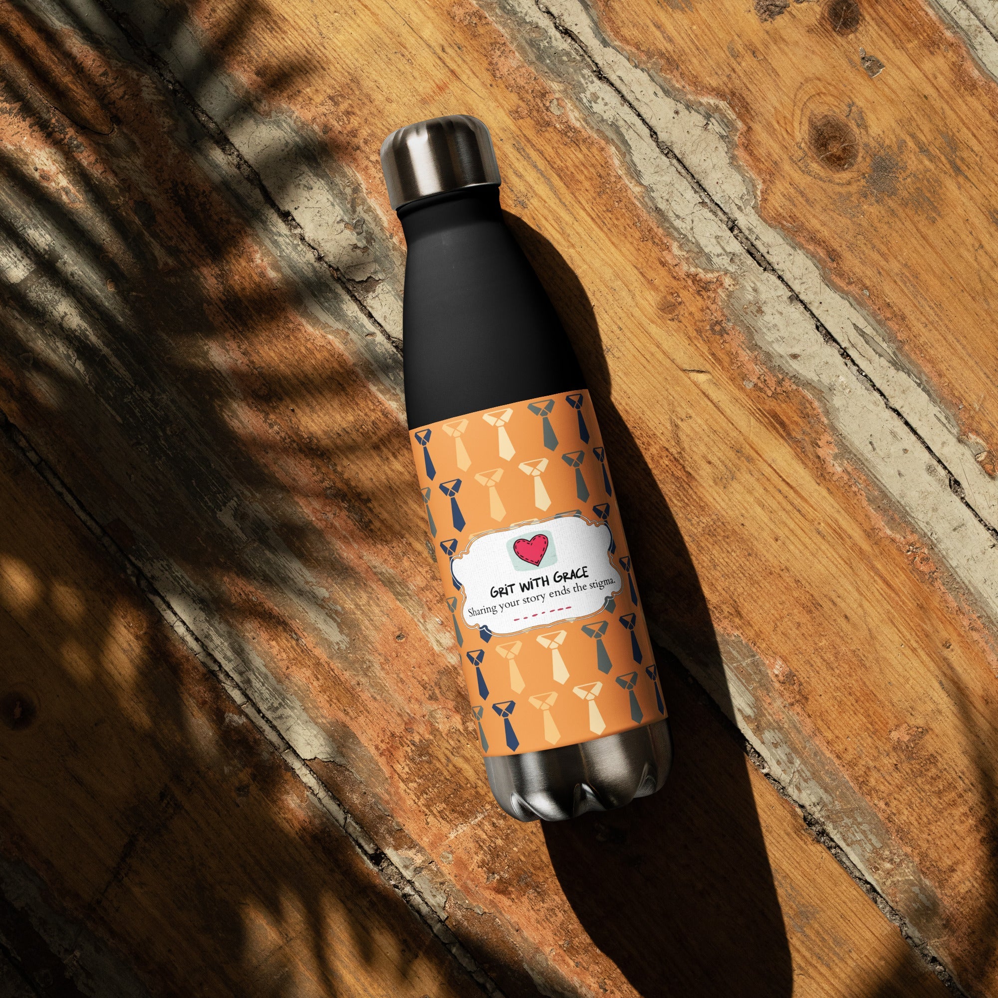 Cool Dad's Super Sleek Steel Water Bottle