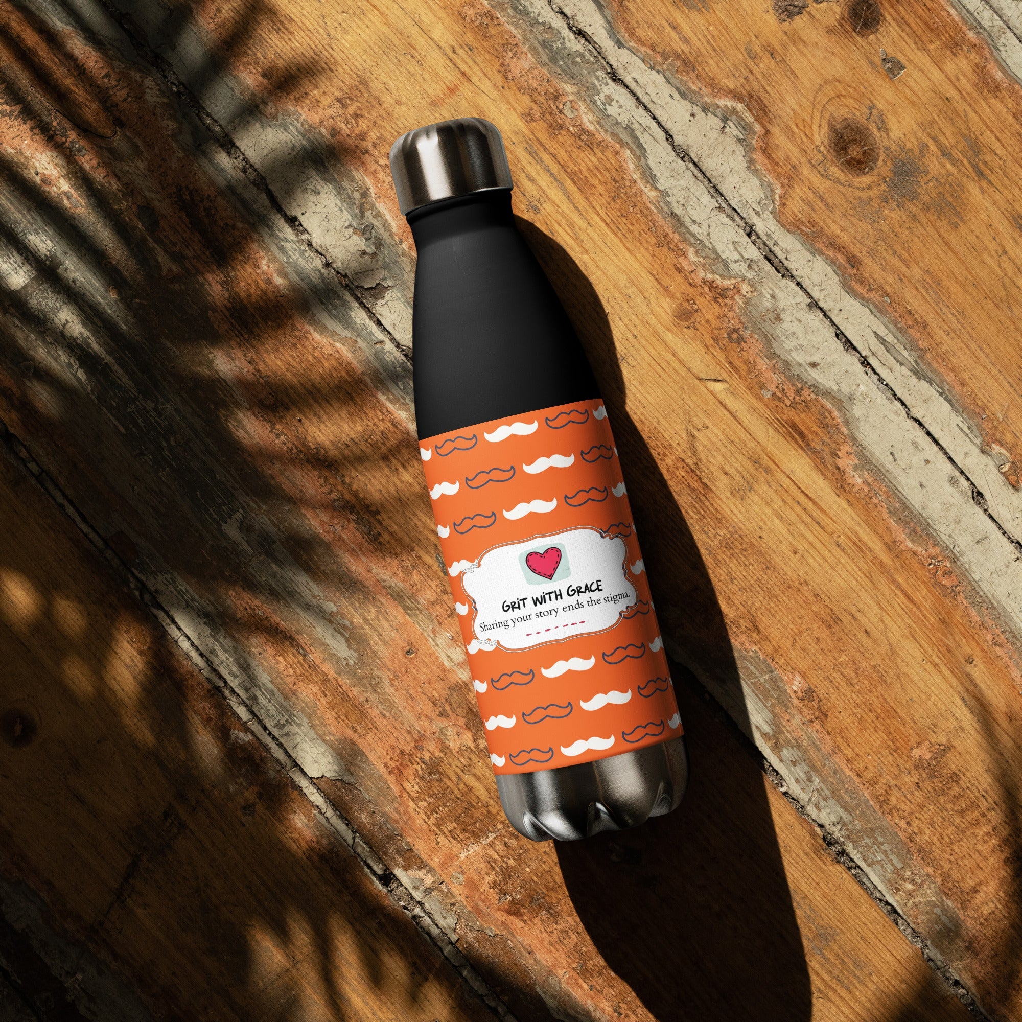 Cool Dad's Super Sleek Steel Water Bottle