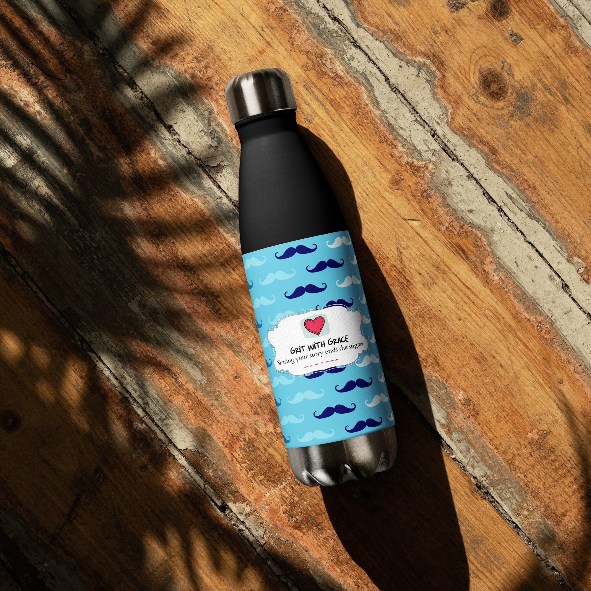 Cool Dad's Super Sleek Steel Water Bottle