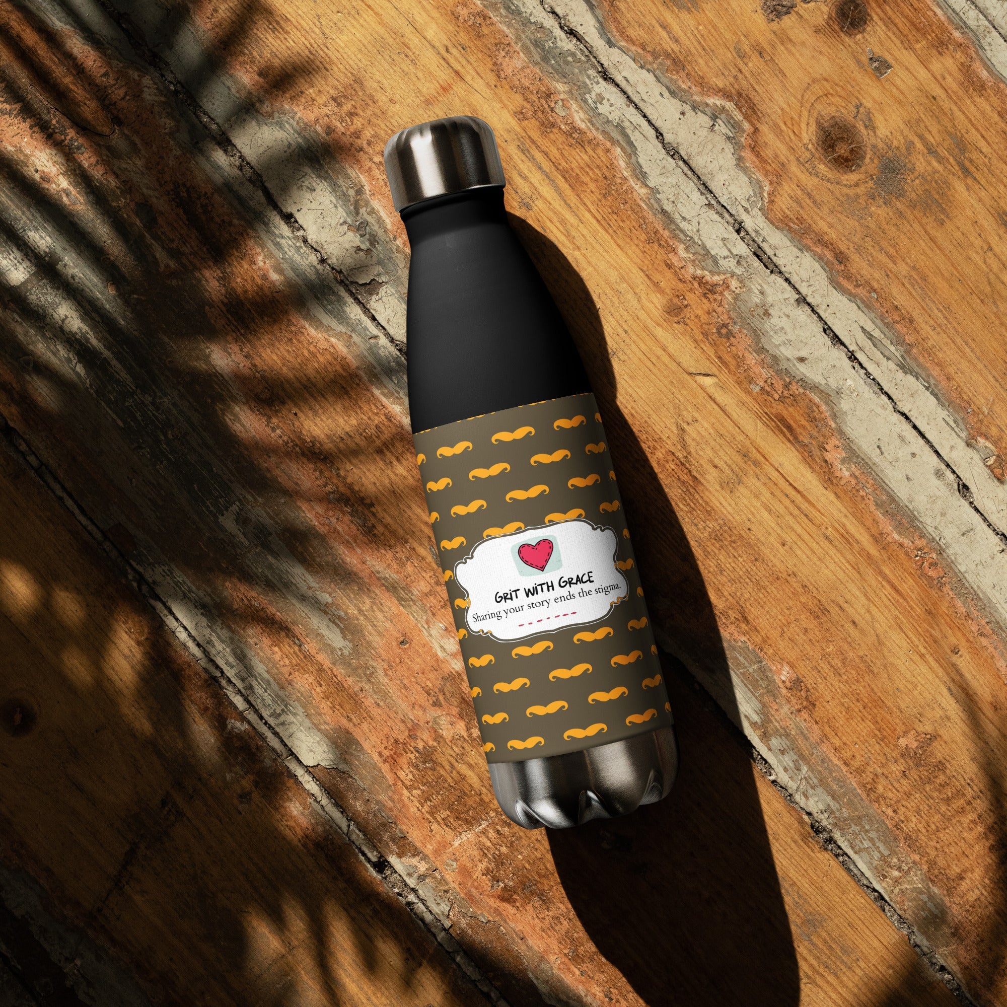Cool Dad's Super Sleek Steel Water Bottle